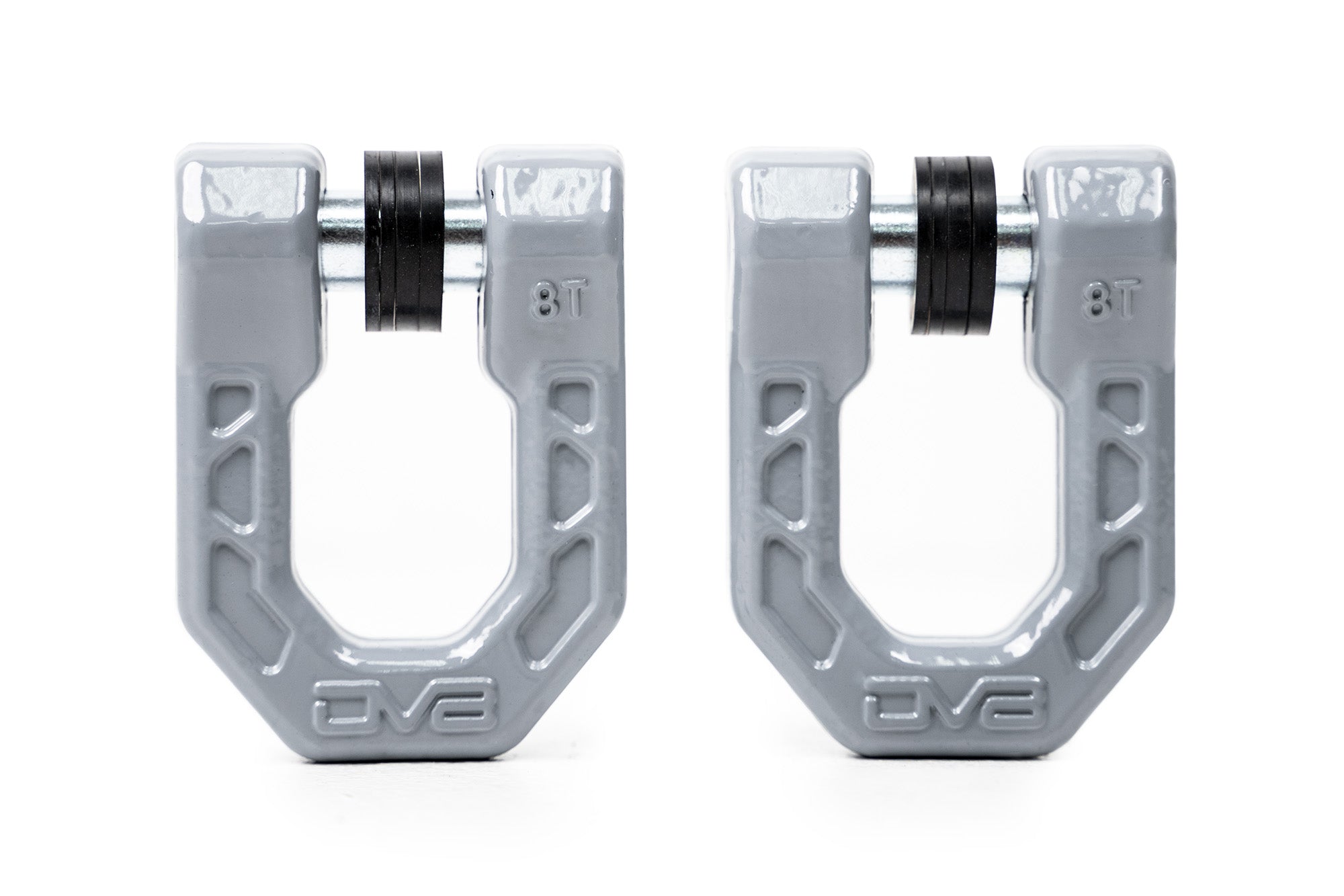 Gray DV8 Elite Series D-Rings (Pair) - Apollo Off-Road