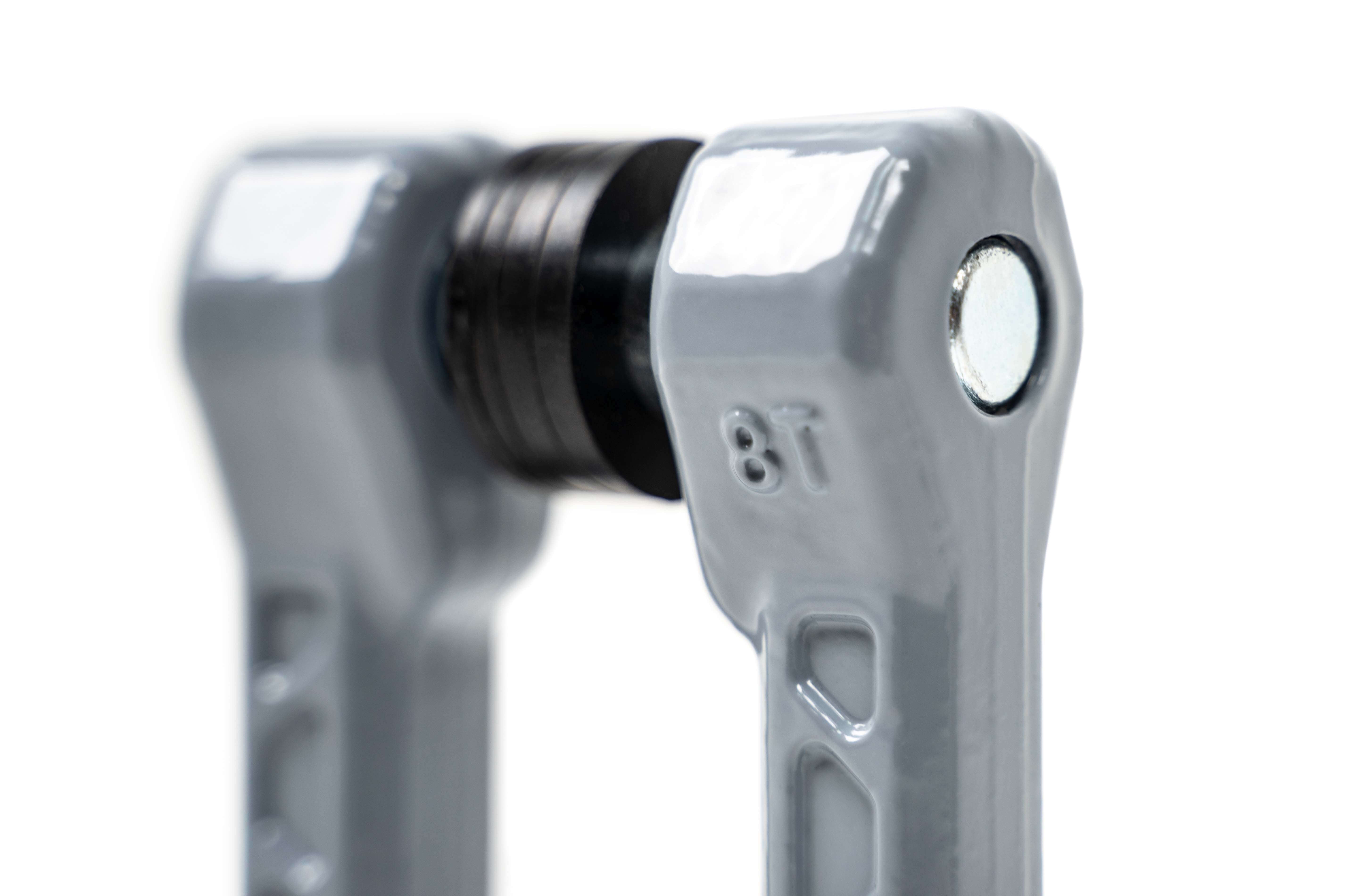 Gray DV8 Elite Series D-Rings (Pair) - Apollo Off-Road