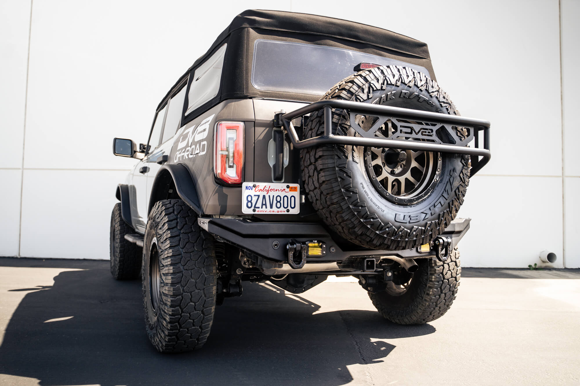 Gray DV8 Elite Series D-Rings (Pair) - Apollo Off-Road