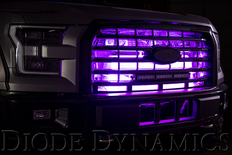 Diode Dynamics RGBW Grille Strip Kit 4pc