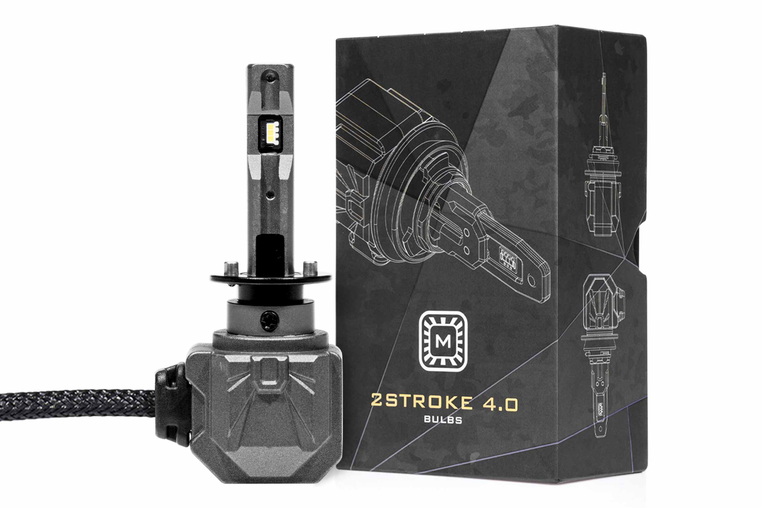 H1: Morimoto 2Stroke 4.0 LED Bulb (Each) - Apollo Off-Road