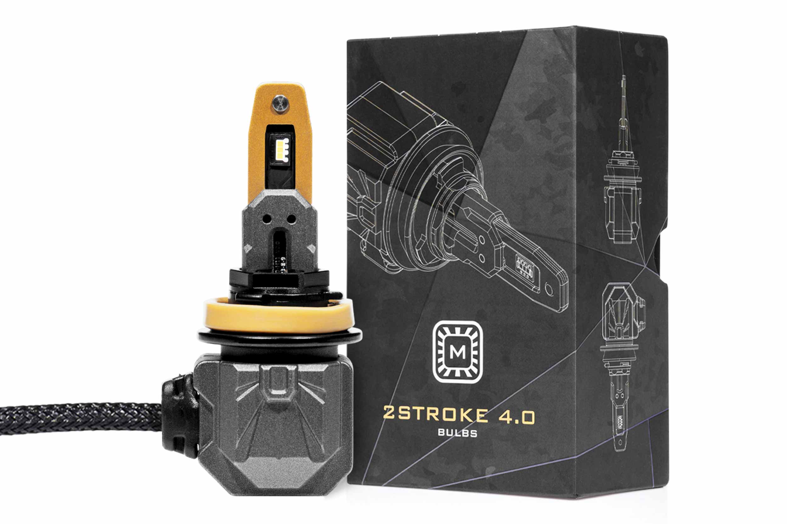 H11/H9/H8: Morimoto 2Stroke 4.0 LED Bulb (Each) - Apollo Off-Road