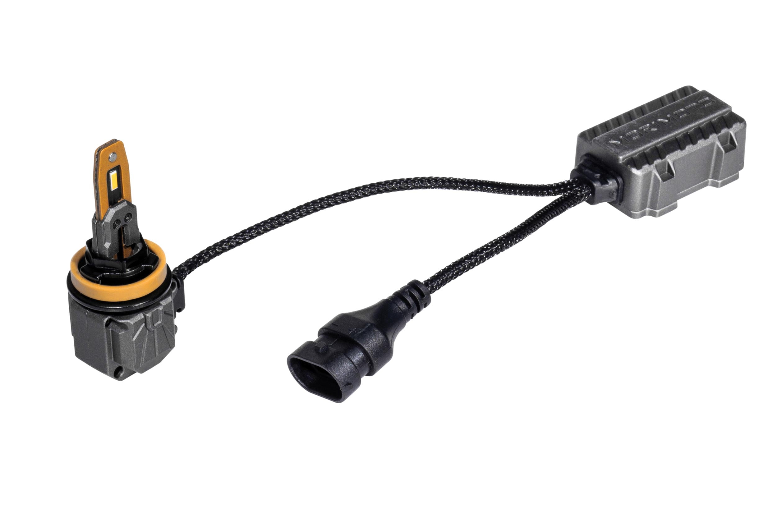 H11/H9/H8: Morimoto 2Stroke 4.0 LED Bulb (Yellow) (Each) - Apollo Off-Road
