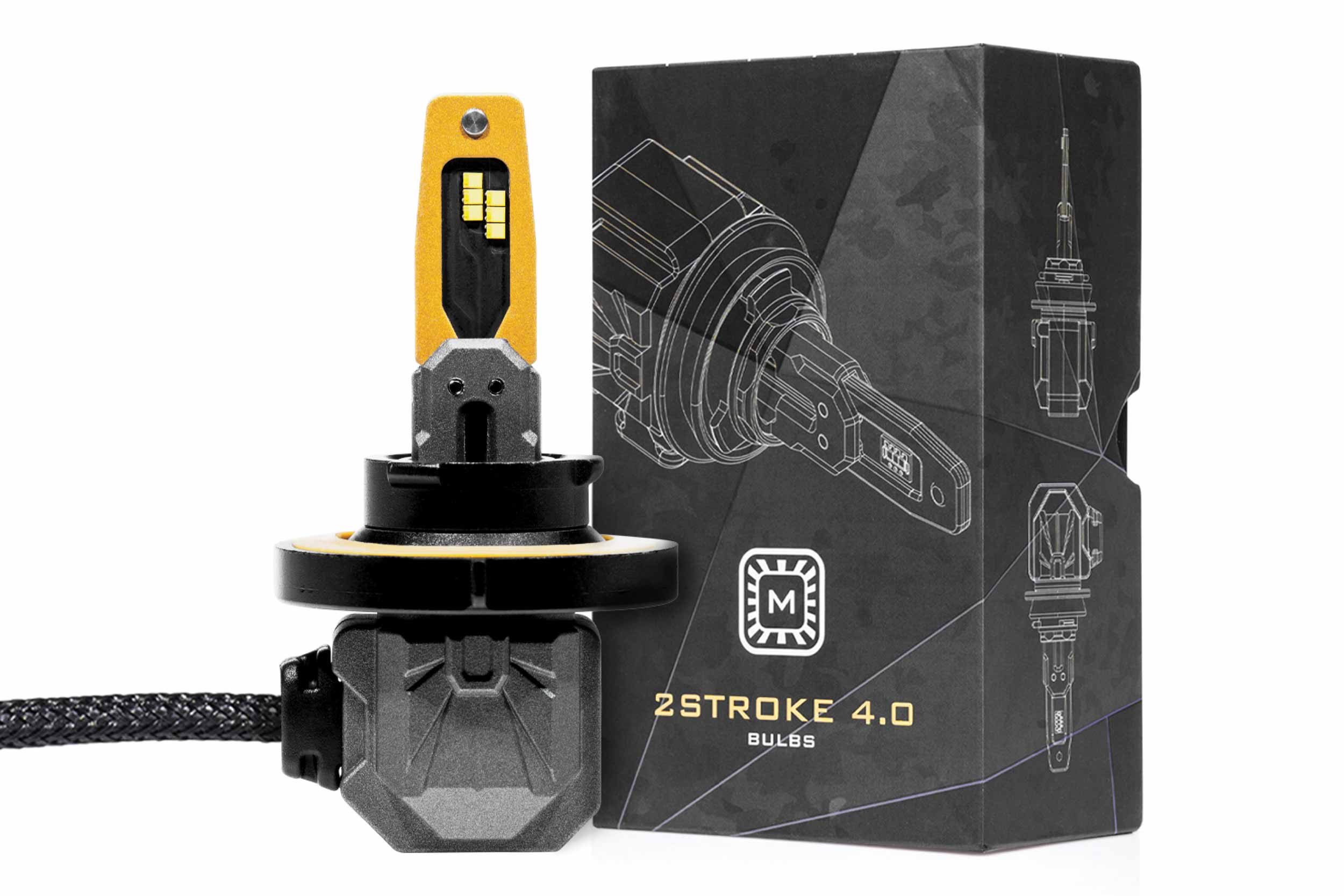 H13/9008: Morimoto 2Stroke 4.0 LED Bulb (Each) - Apollo Off-Road