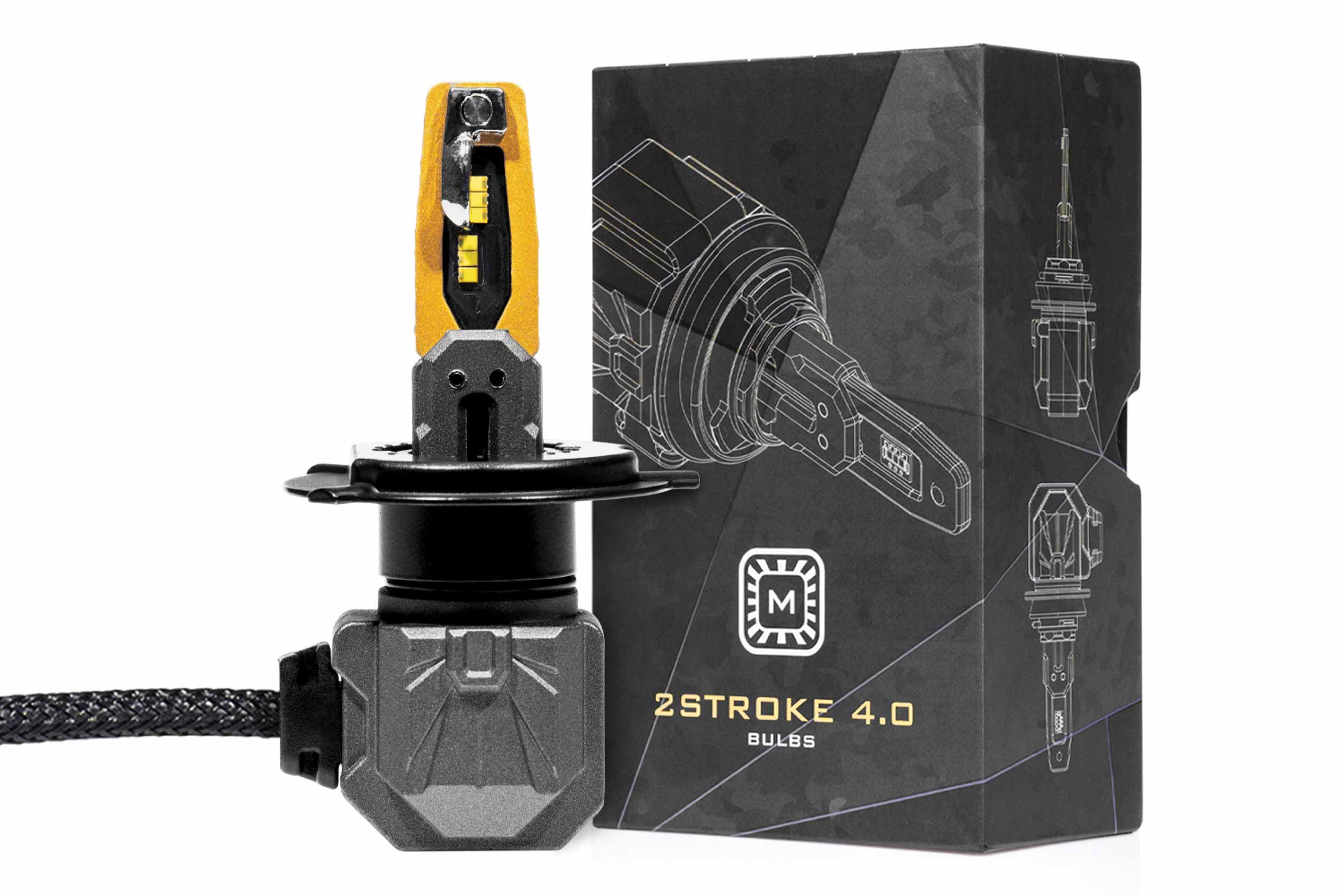 H4/9003: Morimoto 2Stroke 4.0 LED Bulb (Each) - Apollo Off-Road