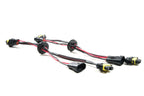 Harness: H-Series housing pass-through cables w/ grommet (9006) - Apollo Off-Road