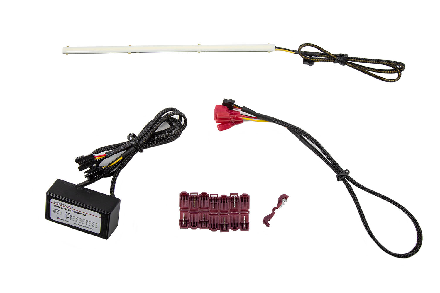 Diode Dynamics Strip HD SF Red 3in