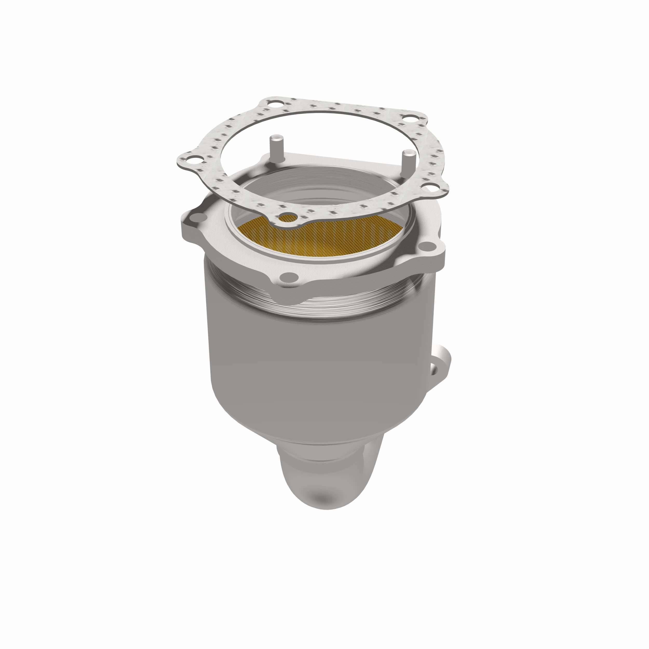 HM Grade Direct-Fit Catalytic Converter - Apollo Off-Road
