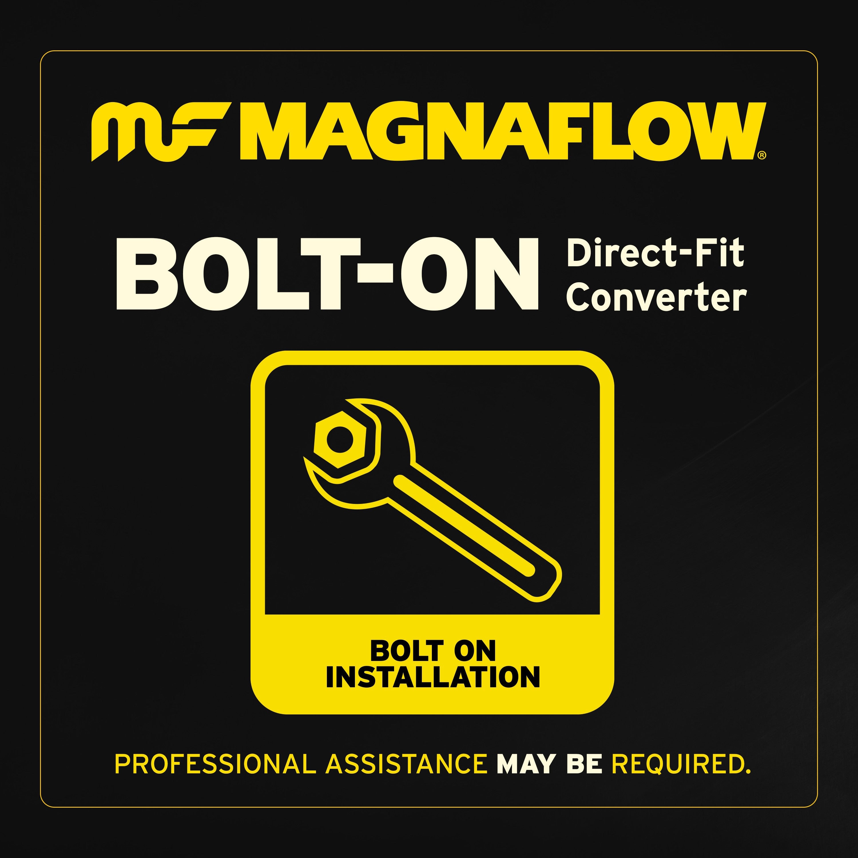 HM Grade Direct-Fit Catalytic Converter - Apollo Off-Road