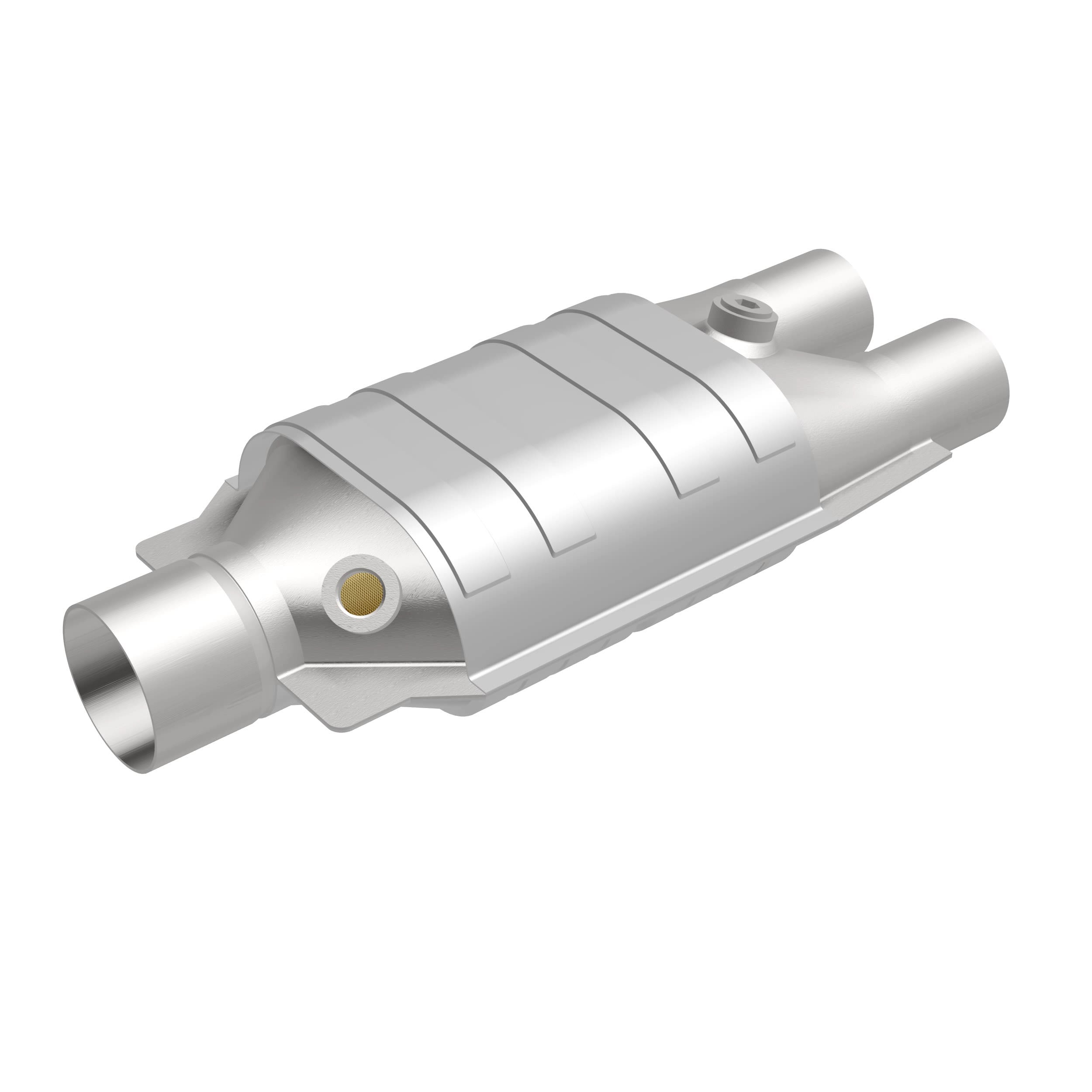 HM Grade Universal Catalytic Converter - 2.00in. - Apollo Off-Road
