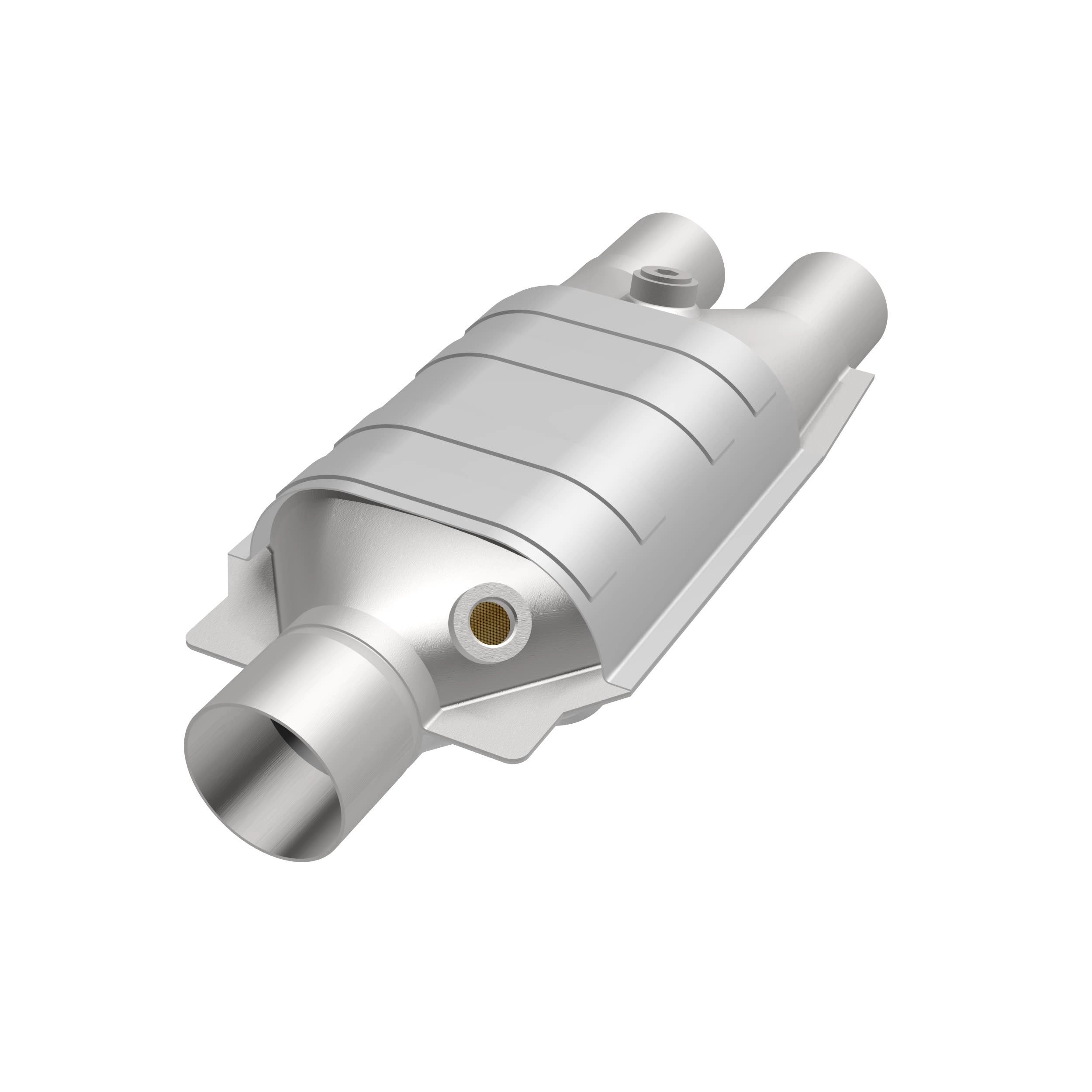HM Grade Universal Catalytic Converter - 2.00in. - Apollo Off-Road