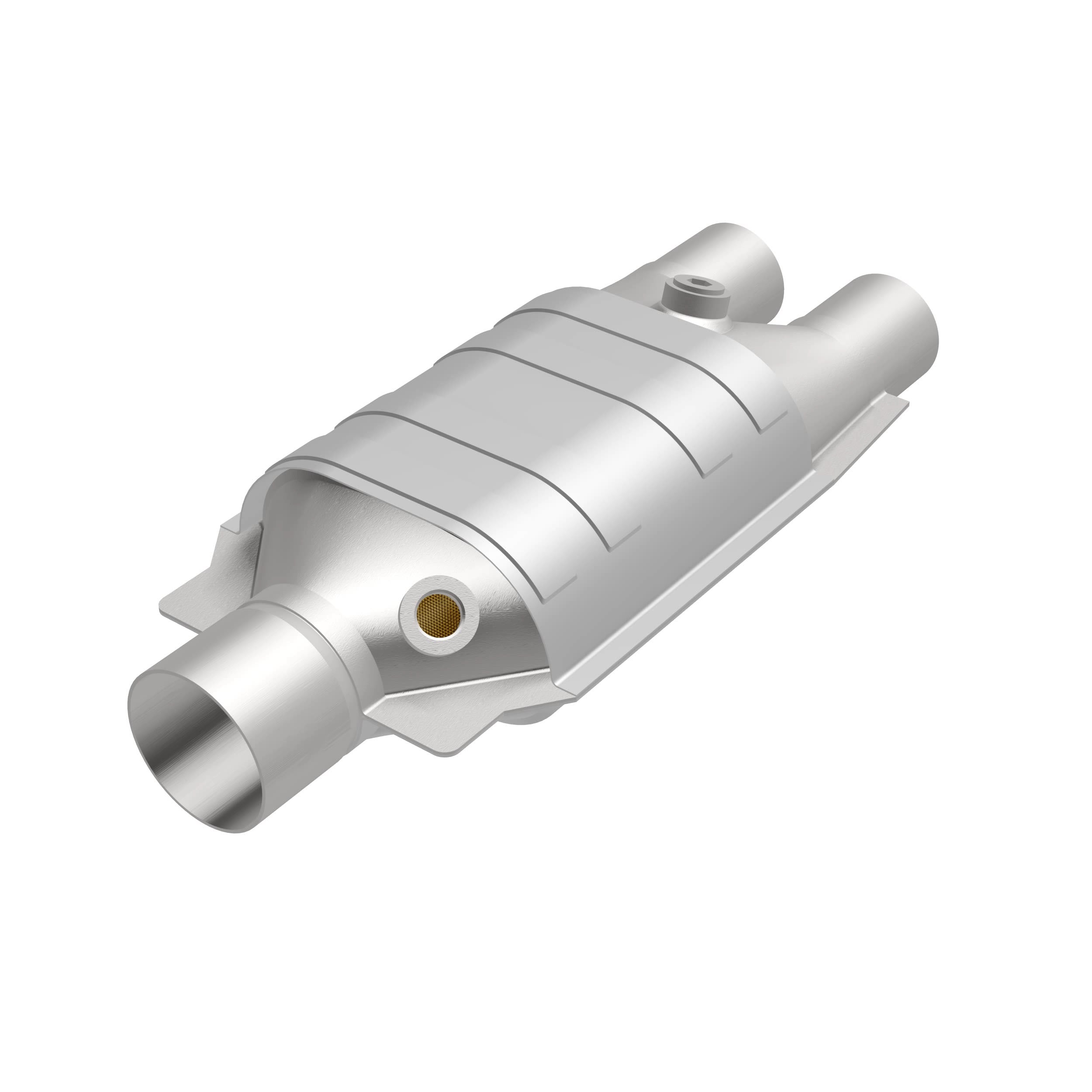 HM Grade Universal Catalytic Converter - 2.00in. - Apollo Off-Road