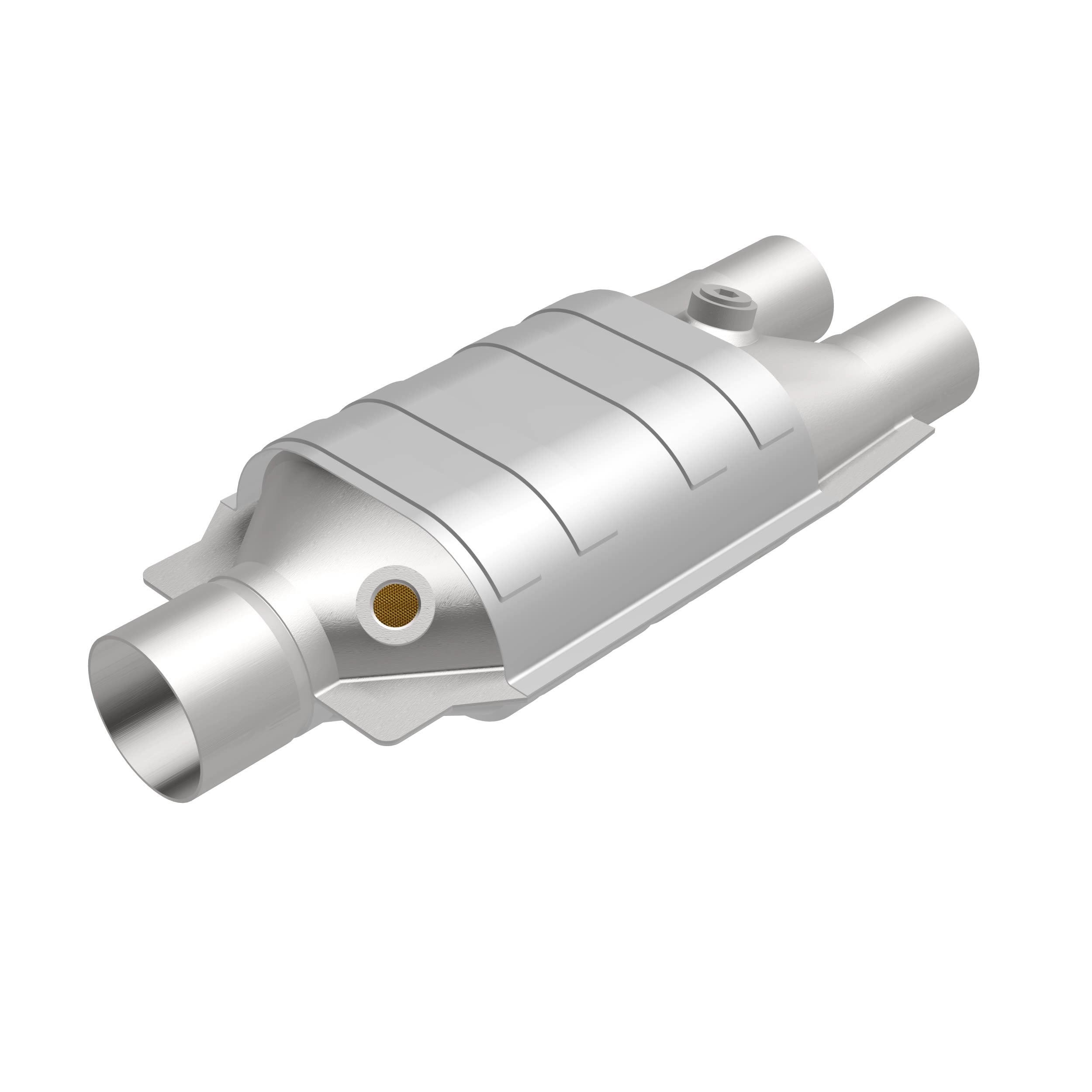 HM Grade Universal Catalytic Converter - 2.00in. - Apollo Off-Road