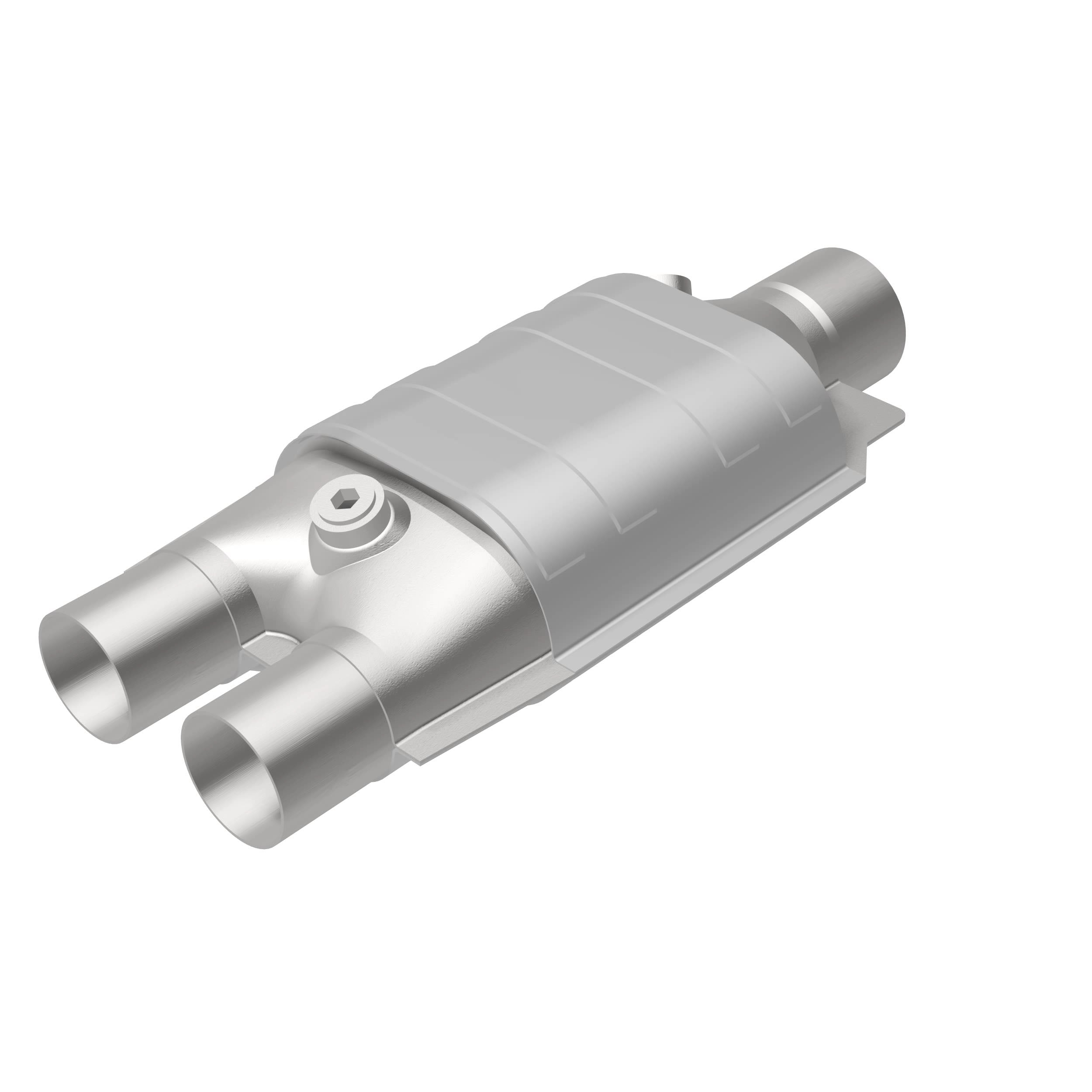 HM Grade Universal Catalytic Converter - 2.00in. - Apollo Off-Road