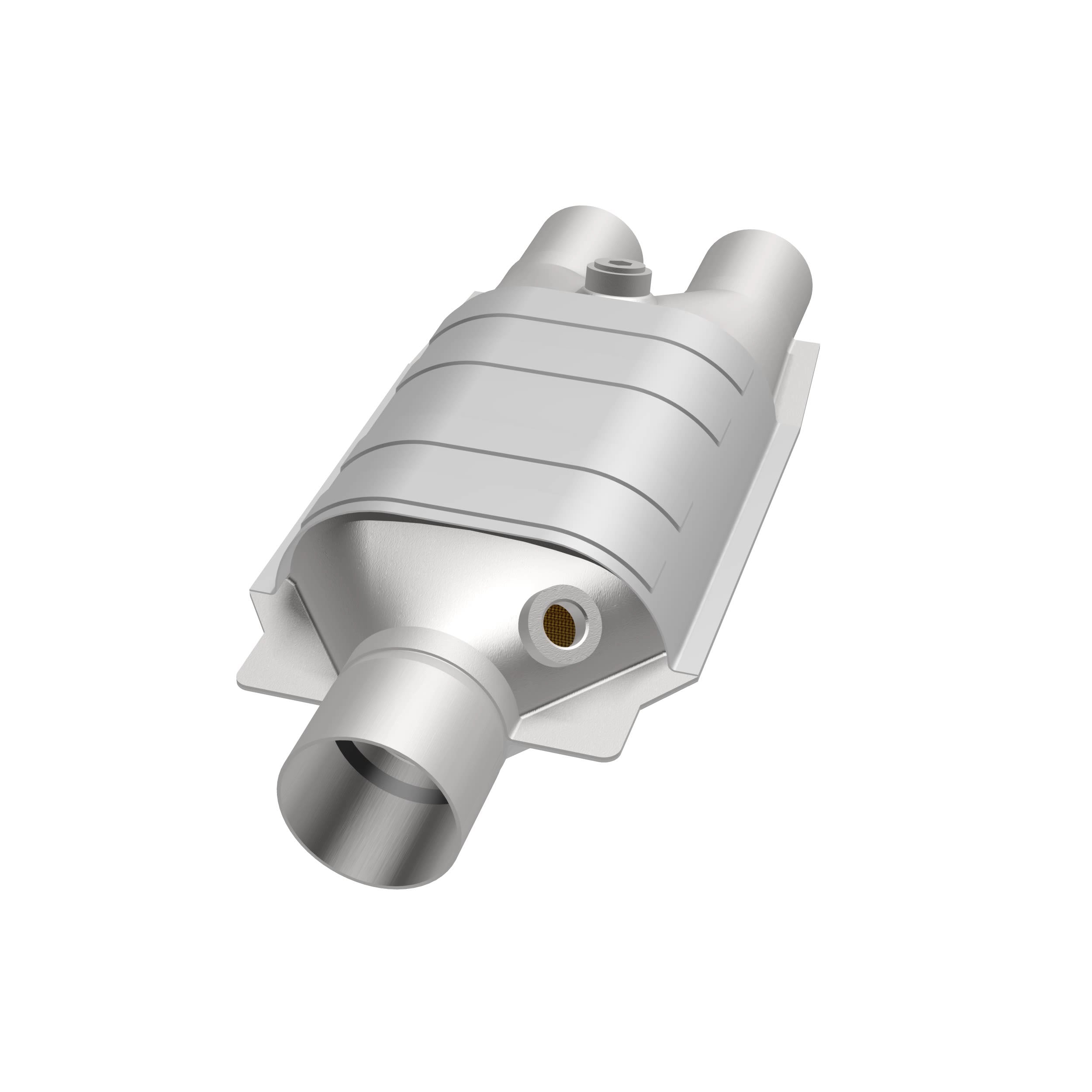 HM Grade Universal Catalytic Converter - 2.00in. - Apollo Off-Road