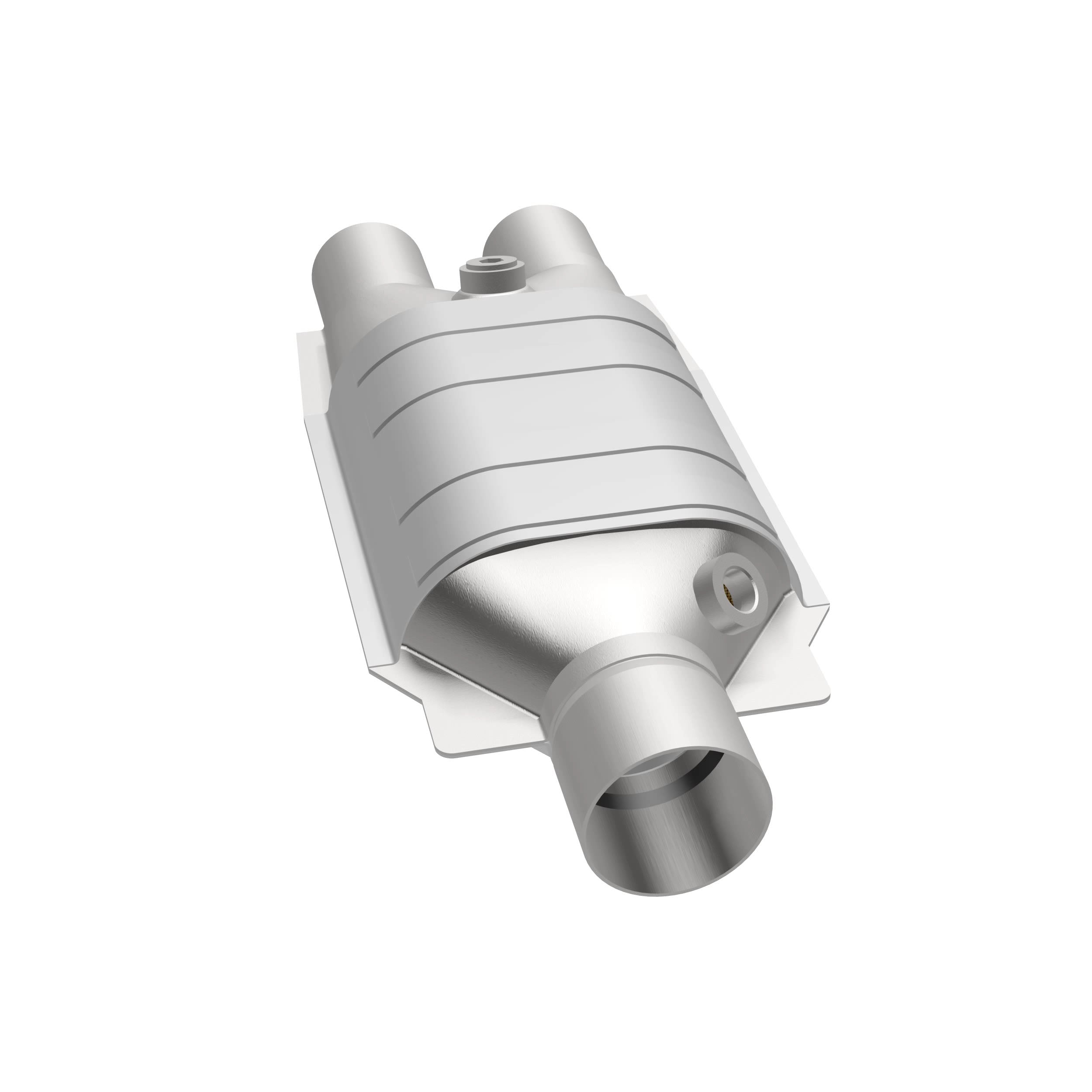 HM Grade Universal Catalytic Converter - 2.00in. - Apollo Off-Road