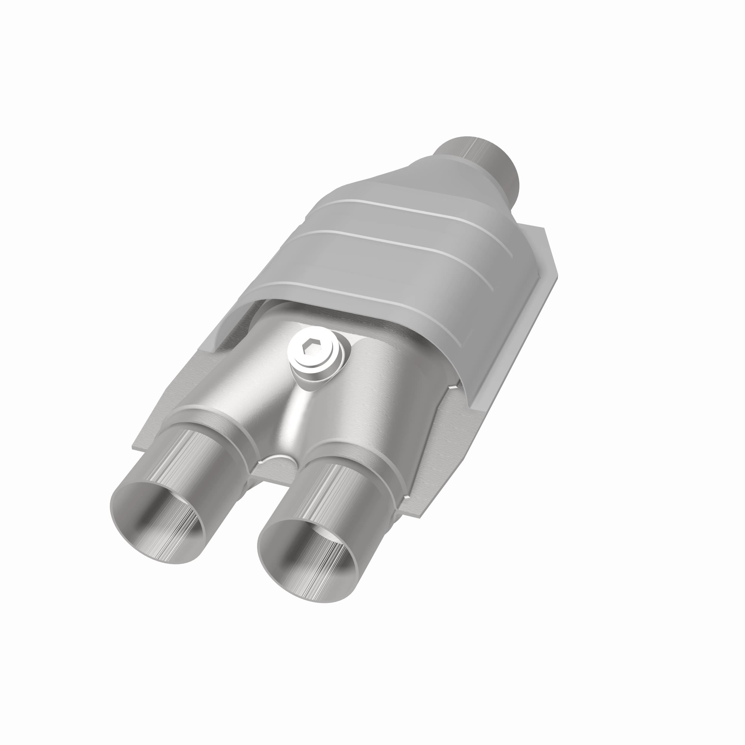 HM Grade Universal Catalytic Converter - 2.50in. - Apollo Off-Road