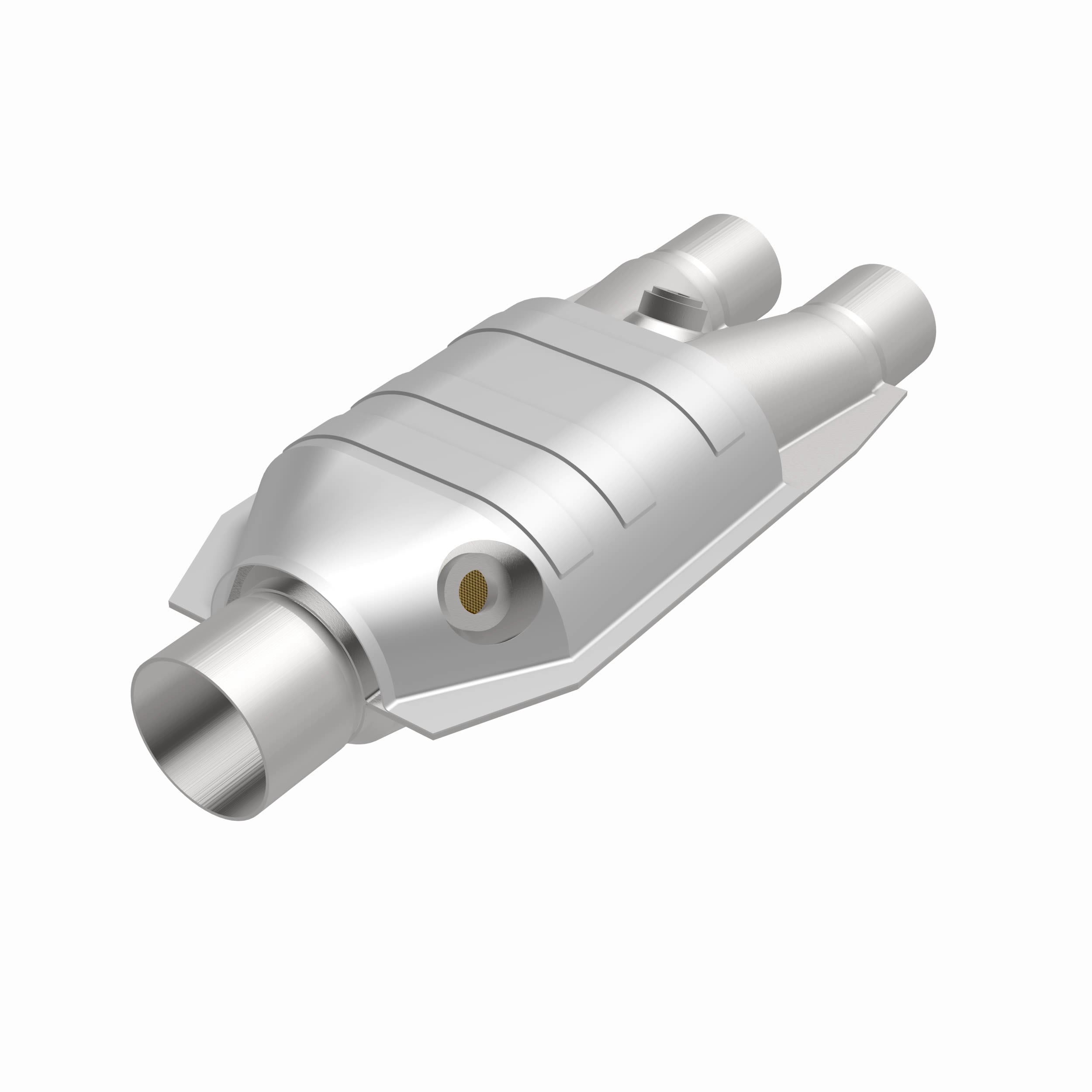 HM Grade Universal Catalytic Converter - 2.50in. - Apollo Off-Road