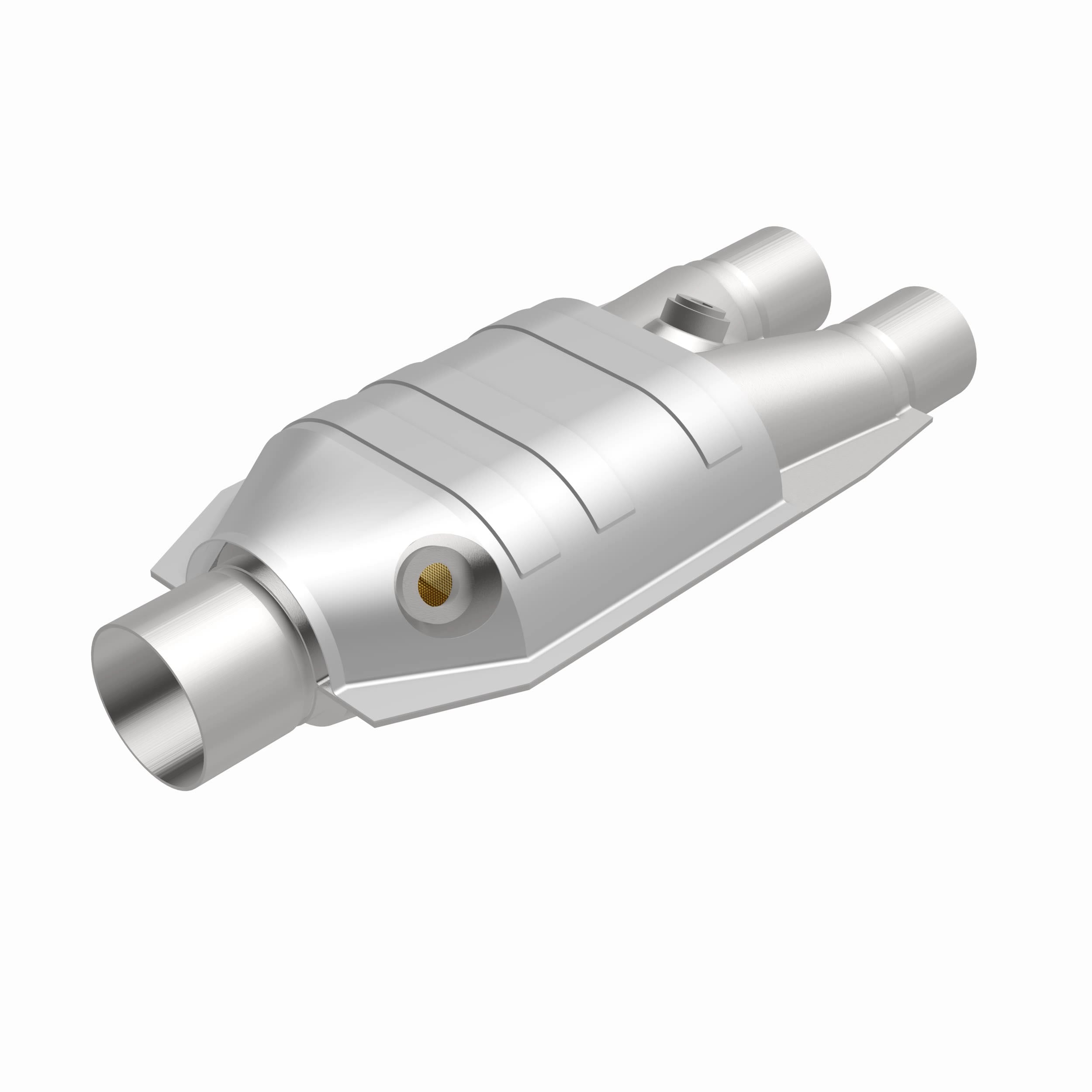 HM Grade Universal Catalytic Converter - 2.50in. - Apollo Off-Road