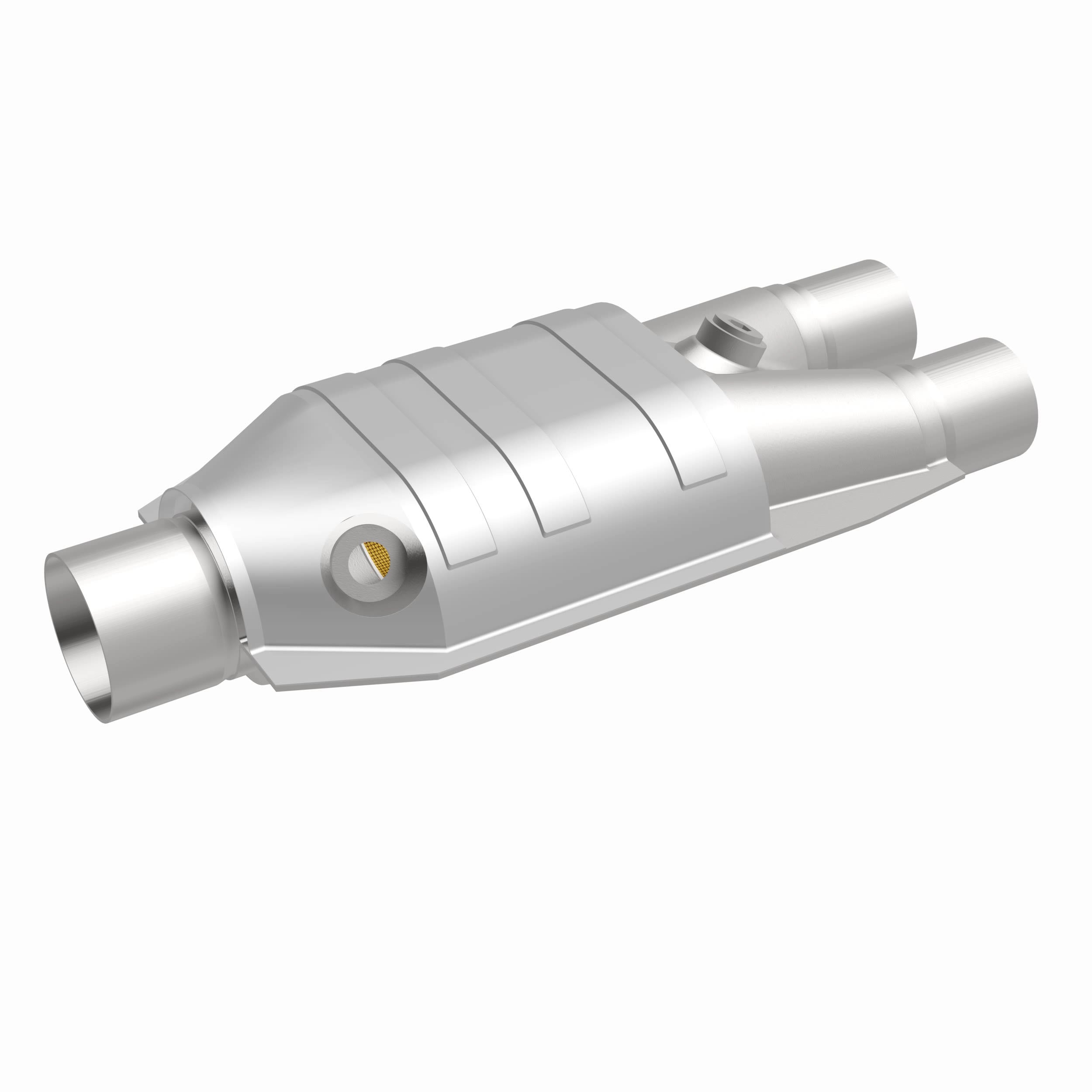 HM Grade Universal Catalytic Converter - 2.50in. - Apollo Off-Road