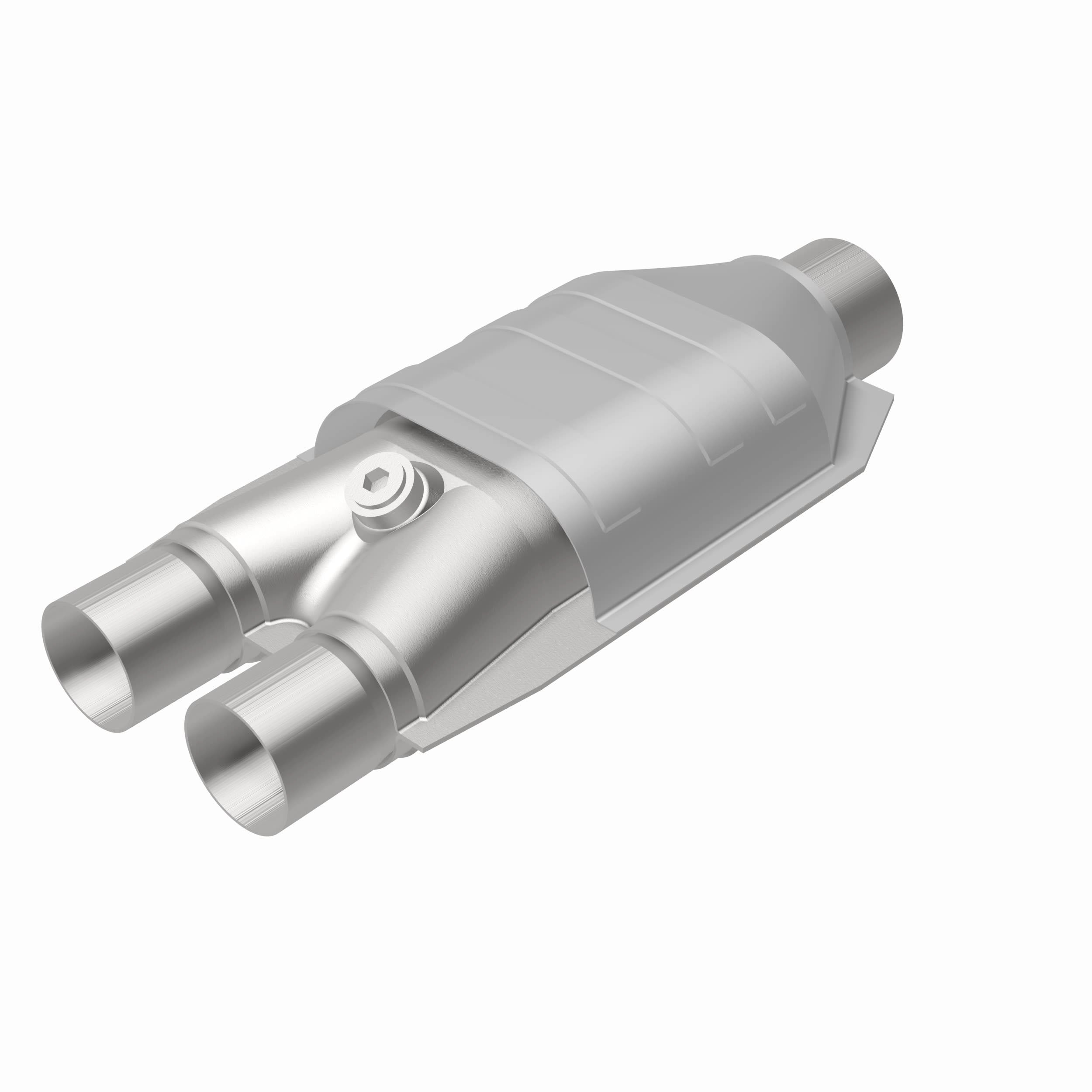 HM Grade Universal Catalytic Converter - 2.50in. - Apollo Off-Road
