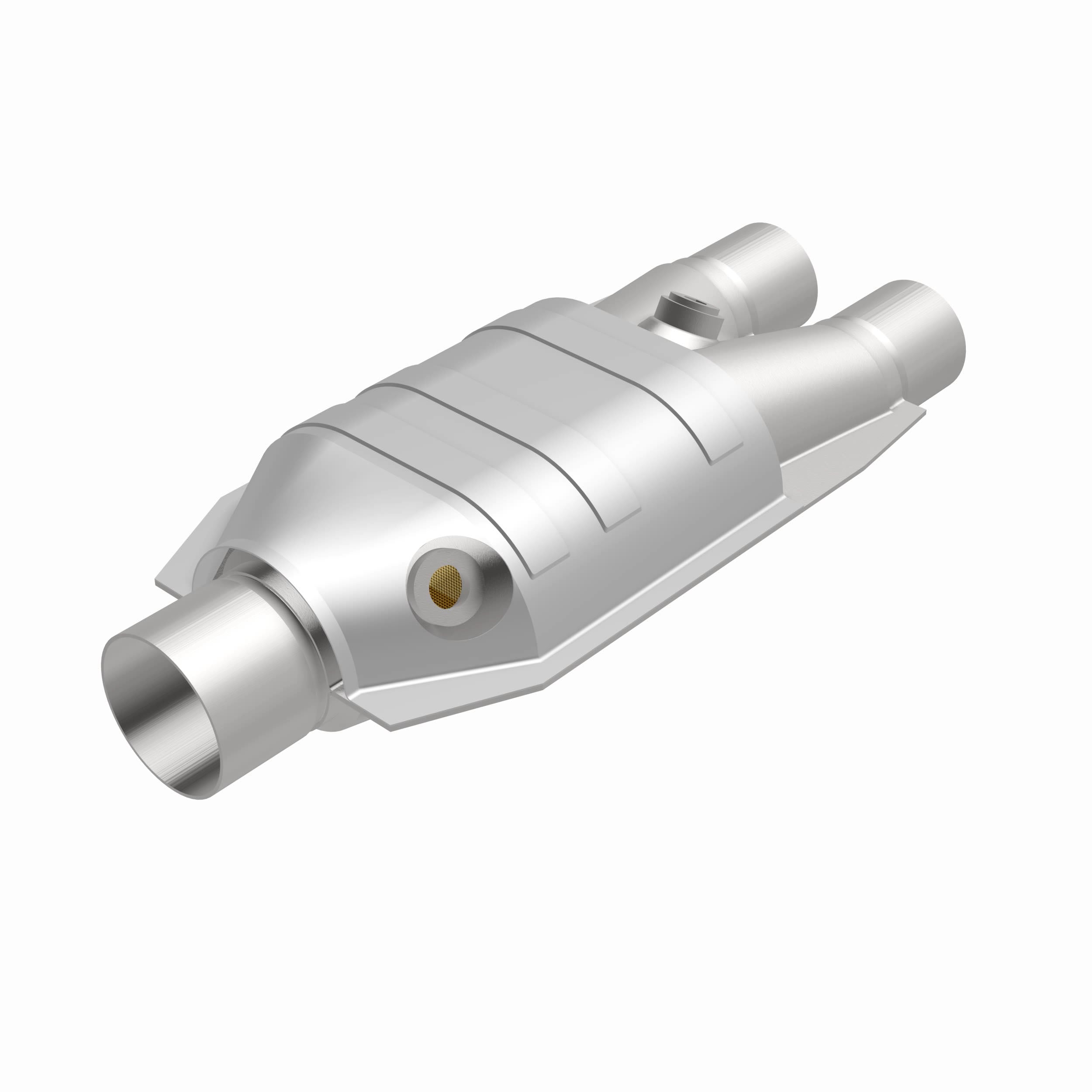 HM Grade Universal Catalytic Converter - 2.50in. - Apollo Off-Road