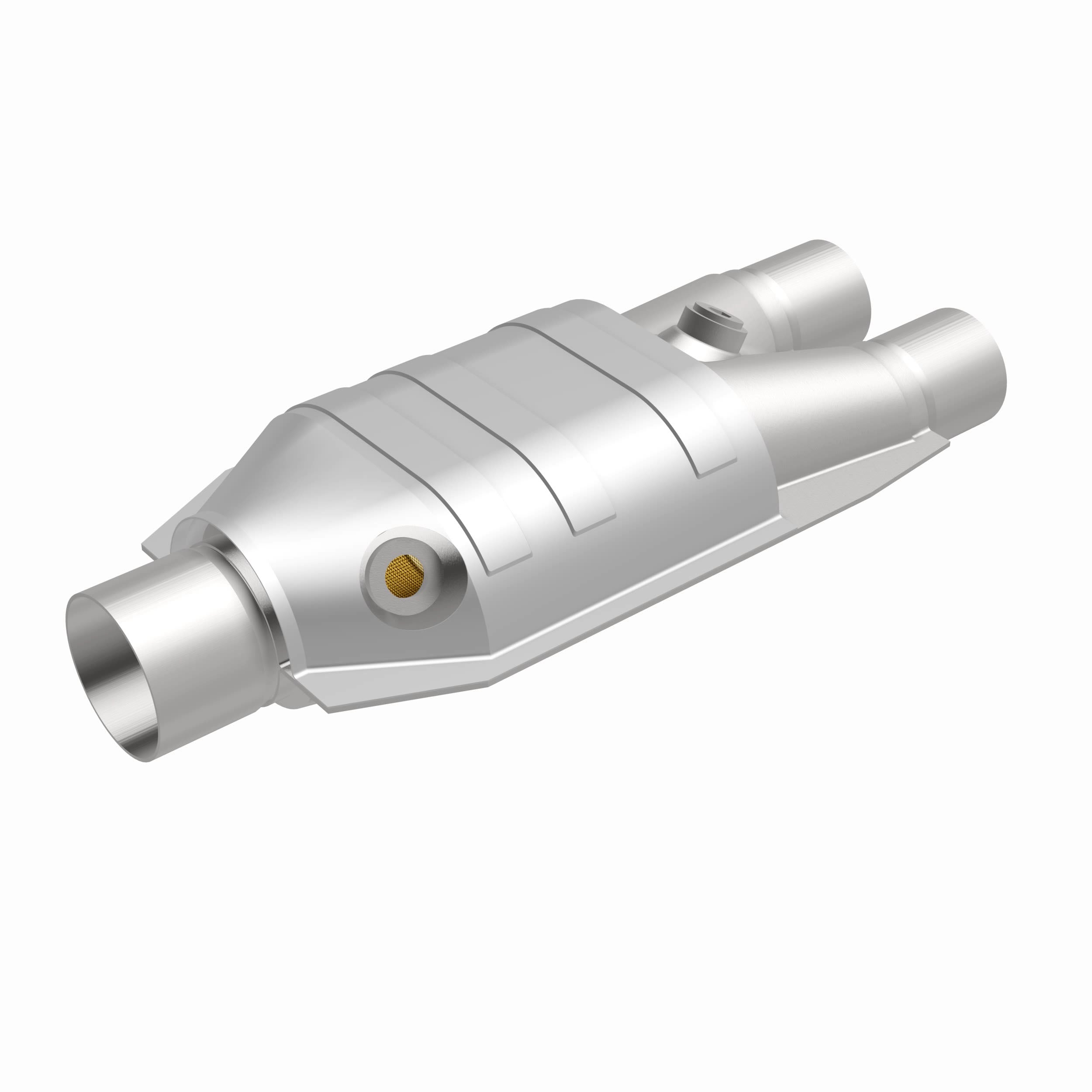 HM Grade Universal Catalytic Converter - 2.50in. - Apollo Off-Road