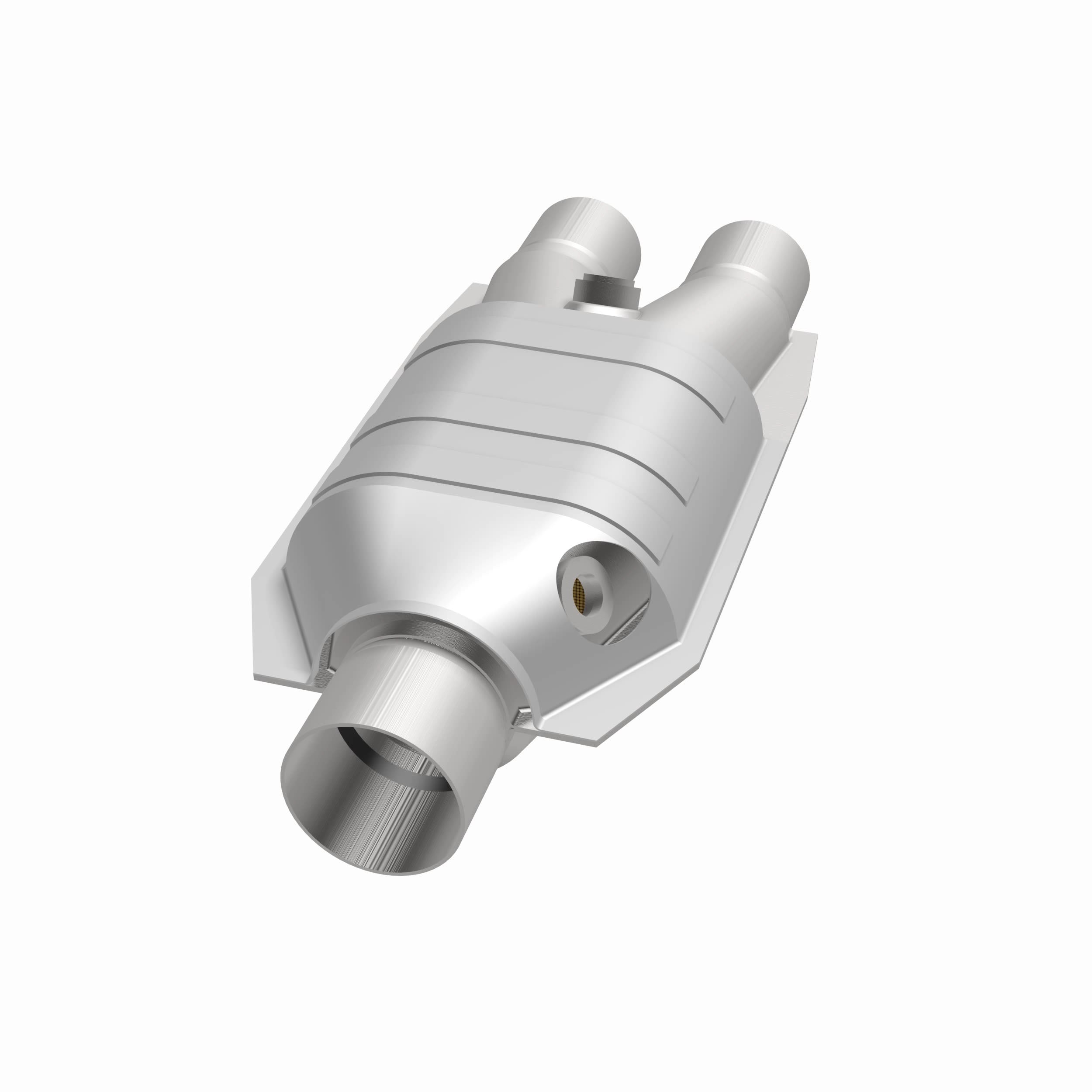 HM Grade Universal Catalytic Converter - 2.50in. - Apollo Off-Road
