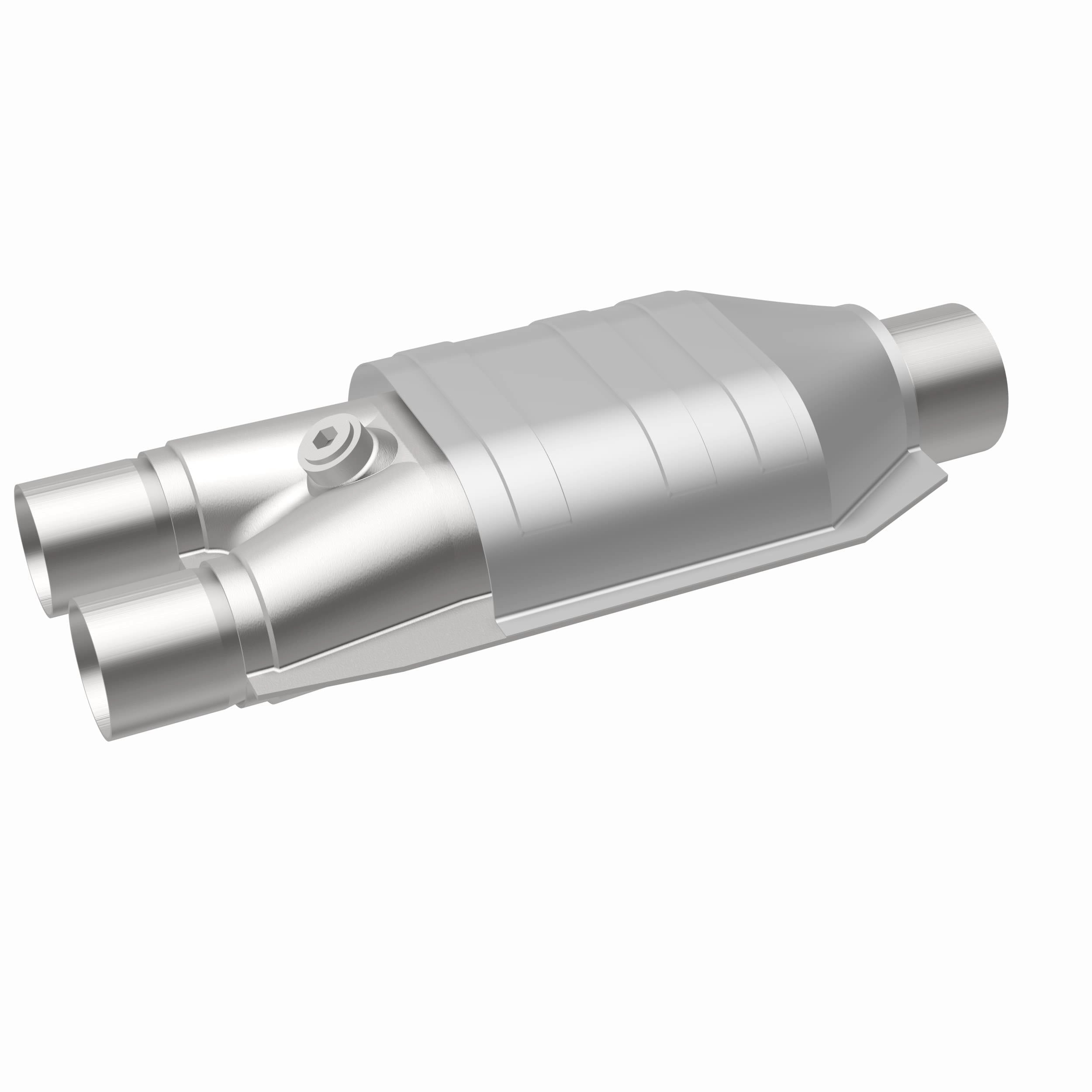 HM Grade Universal Catalytic Converter - 2.50in. - Apollo Off-Road