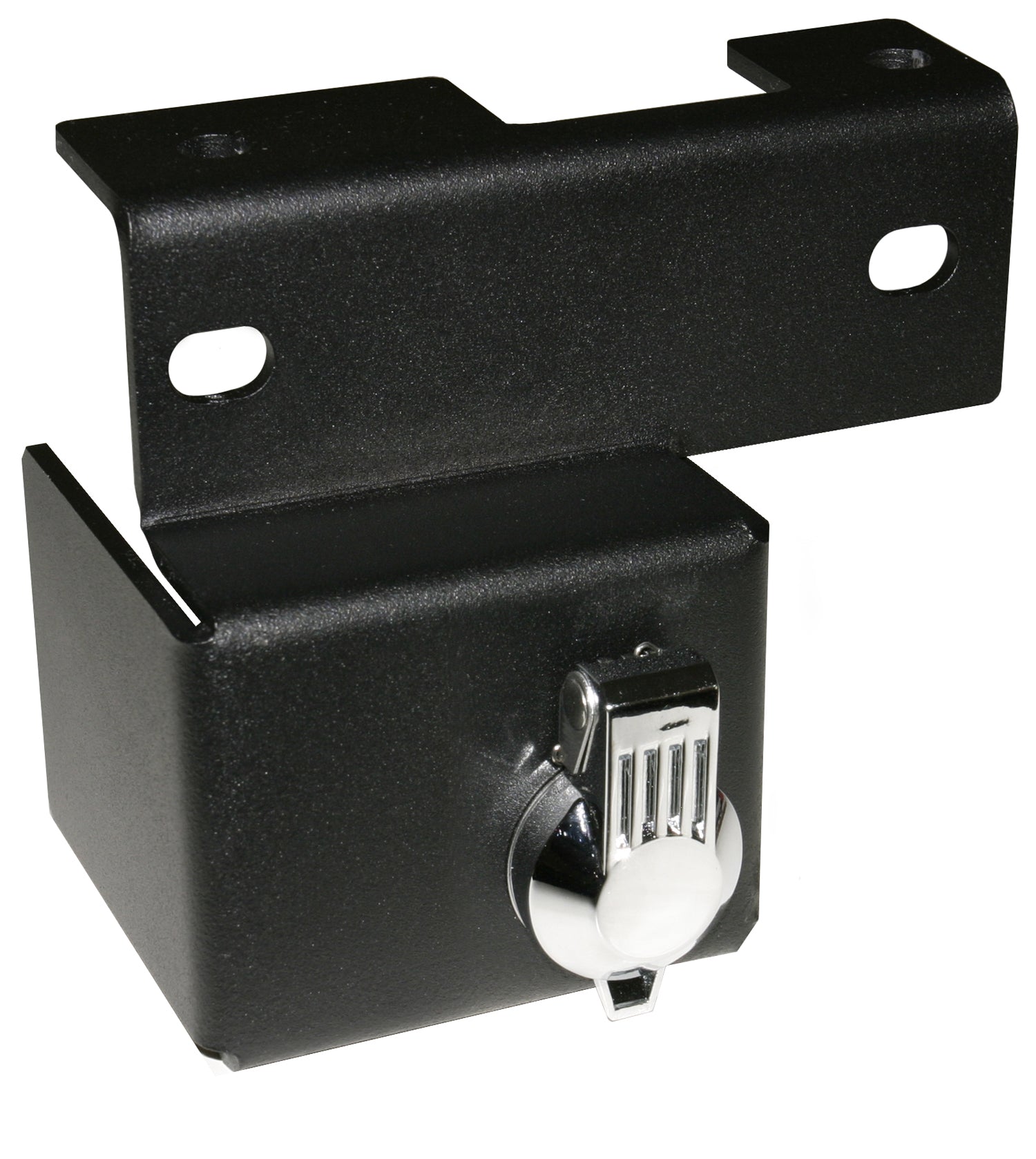 Hood Lock - '07-18 Wrangler JK (Black) - Apollo Off-Road
