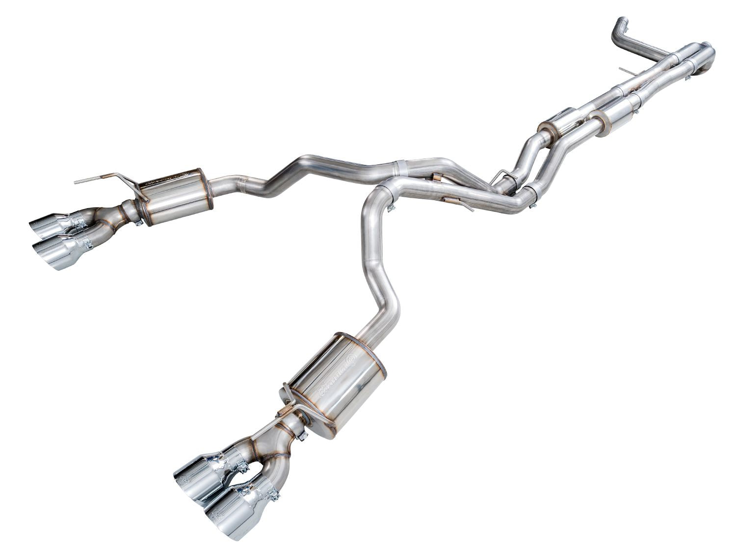 AWE 0FG Exhaust for Cadillac Escalade ESV 6.2L