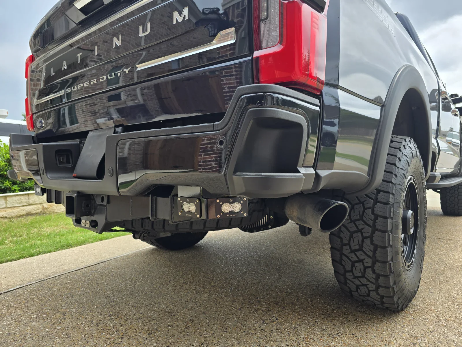 Quad Baja Designs S2 Rear Bumper Light Kit for 2023+ Ford Super Duty