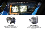 XB Evo Headlights: 2016-2023 Toyota Tacoma