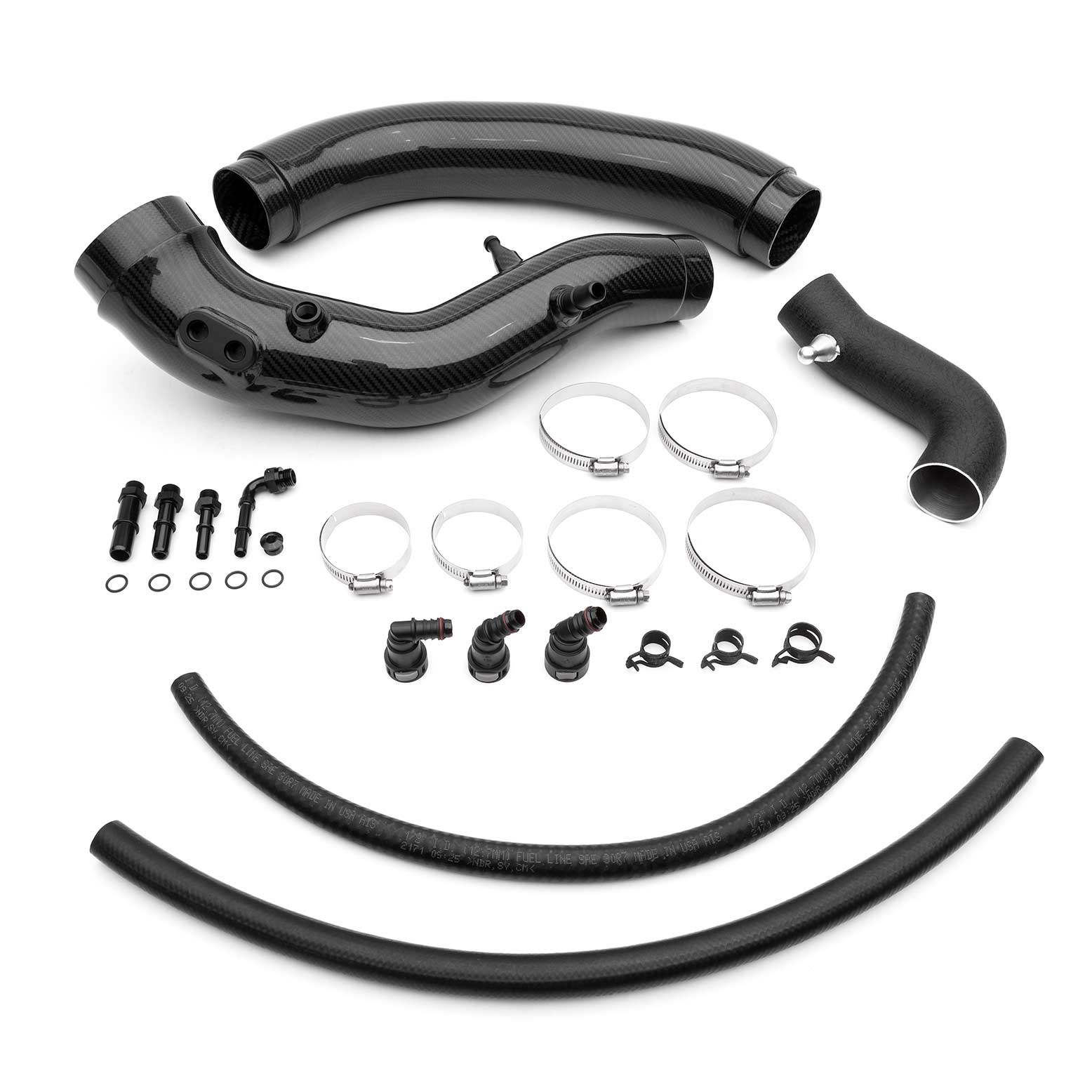 Redline Carbon Fiber Turbo Inlets (Boost Tubes) for Ford F-150/Raptor (Gen 3) 2021+