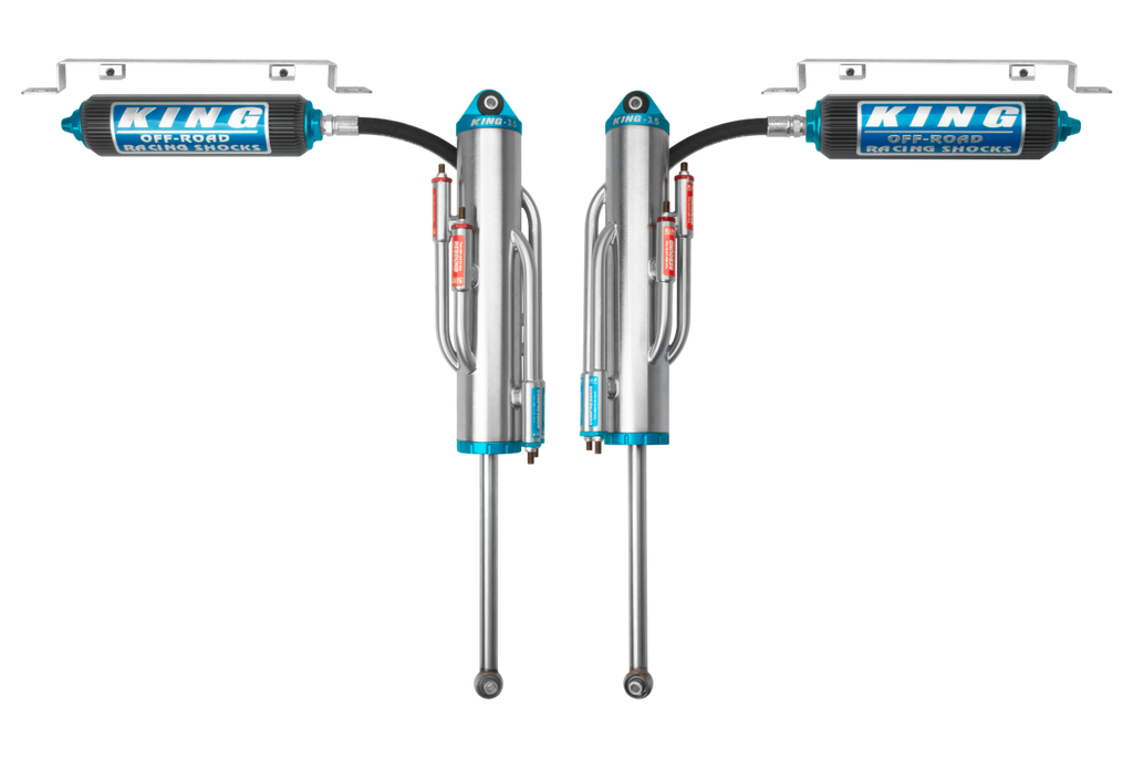 King Shocks 2021+ Ford F-150 Raptor Shocks Kit, 3.0 IBP Front and 3.5 Bypass Rear Shocks