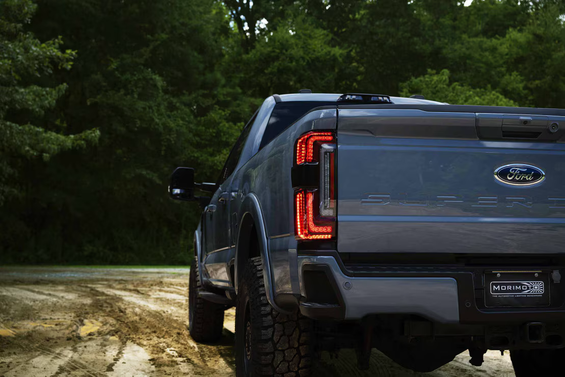 Morimoto XB LED Tails: Ford Super Duty (23+) (Pair - Red)
