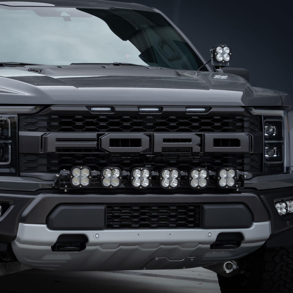 2021+ Ford F-150 Raptor XL Pro Linkable Light Bar Kit (Standard Bumper)