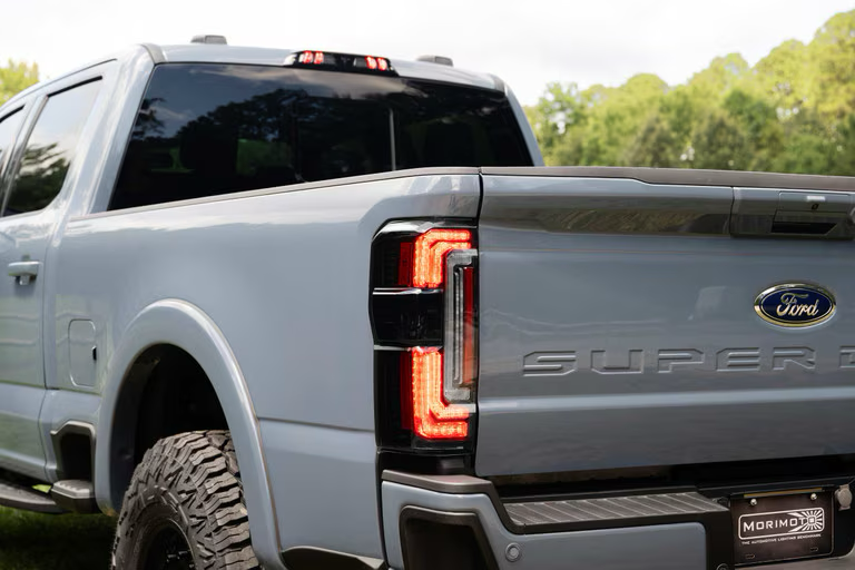 Morimoto XB LED Tails: Ford Super Duty (23+) (Pair - Smoked)