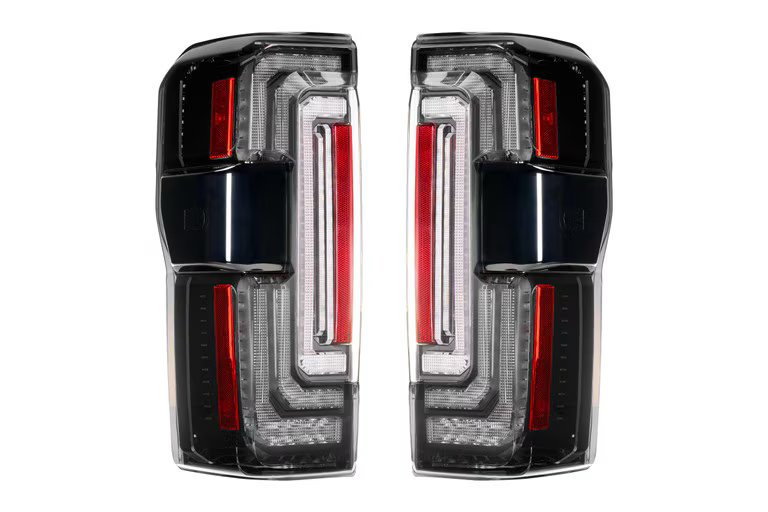Ford Super Duty (2023+) XB LED Tail Lights (Red or Smoked)