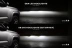 XB Evo Headlights: 2016-2023 Toyota Tacoma
