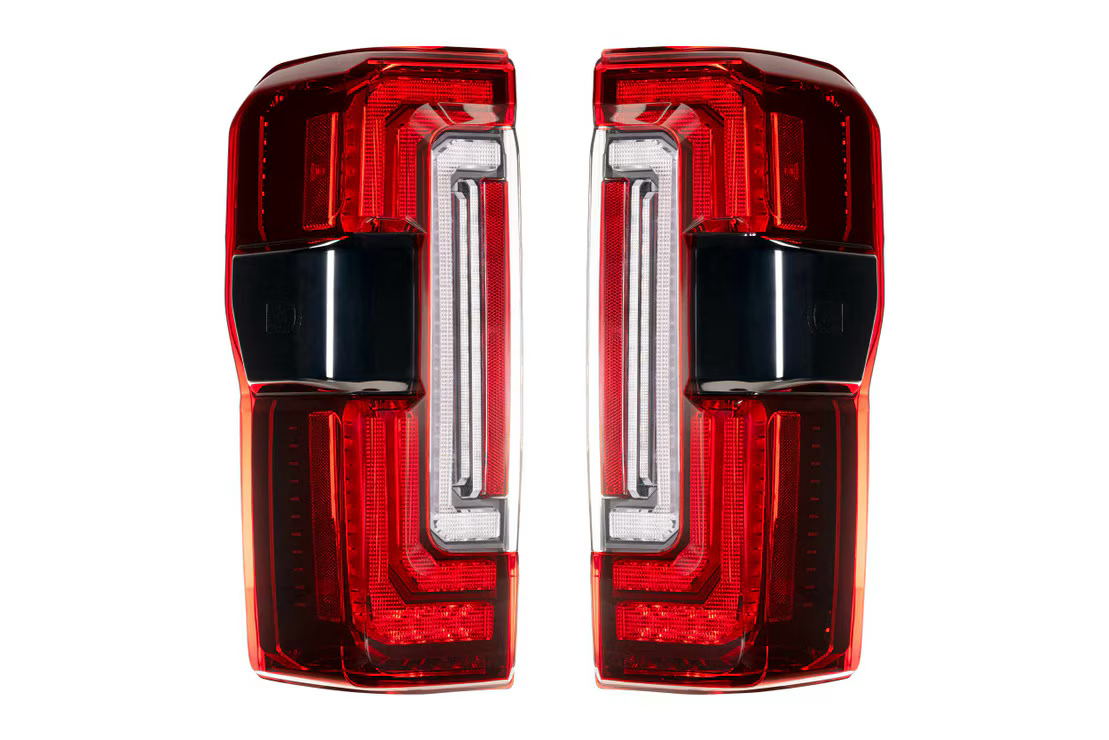 Morimoto XB LED Tails: Ford Super Duty (23+) (Pair - Red)
