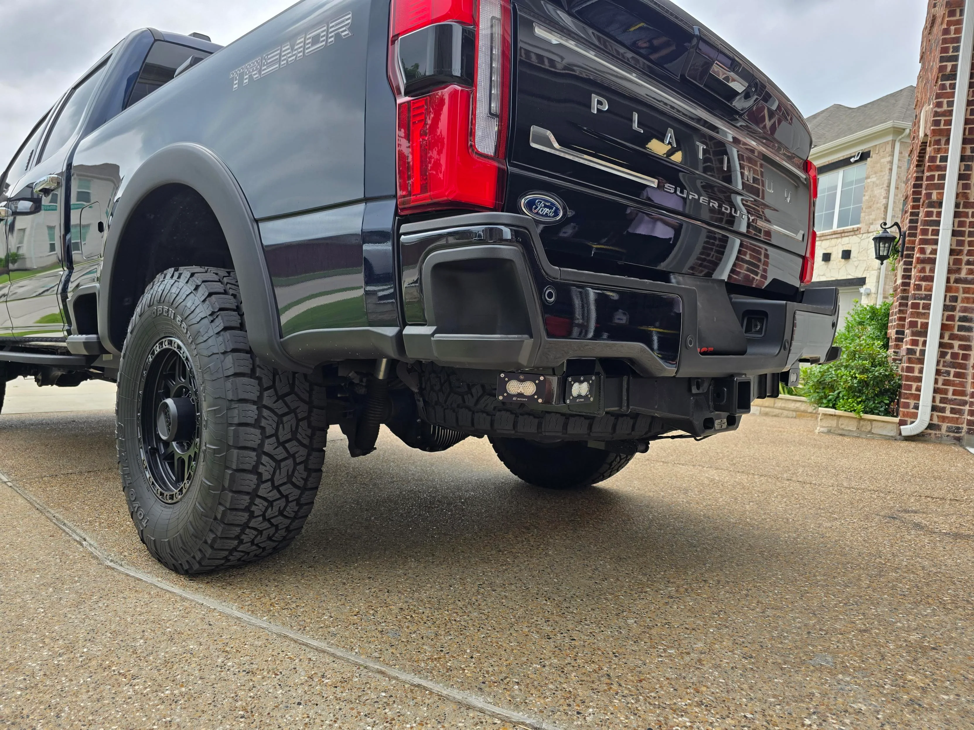 Quad Baja Designs S2 Rear Bumper Light Kit for 2023+ Ford Super Duty