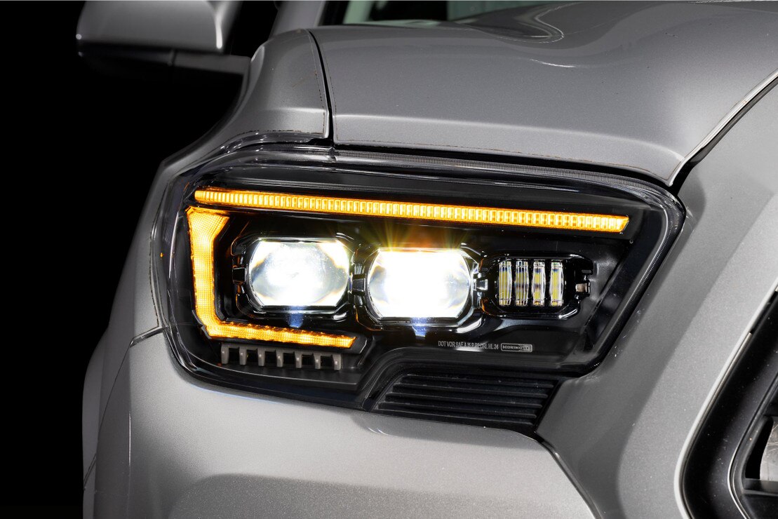 XB Evo Headlights: 2016-2023 Toyota Tacoma