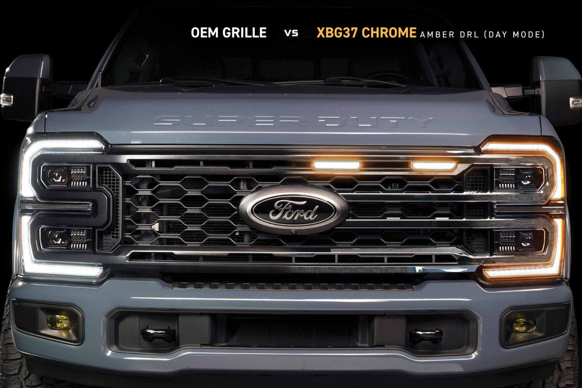 Morimoto XBG LED Grille: Ford Super Duty (2023+)