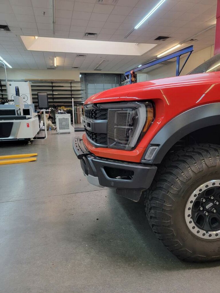 Foutz Motorsports Front Light Mount Kit (modular bumper) - Use Any Light 2024 Ford F-150 Raptor 2024 Ford F-150 Raptor R