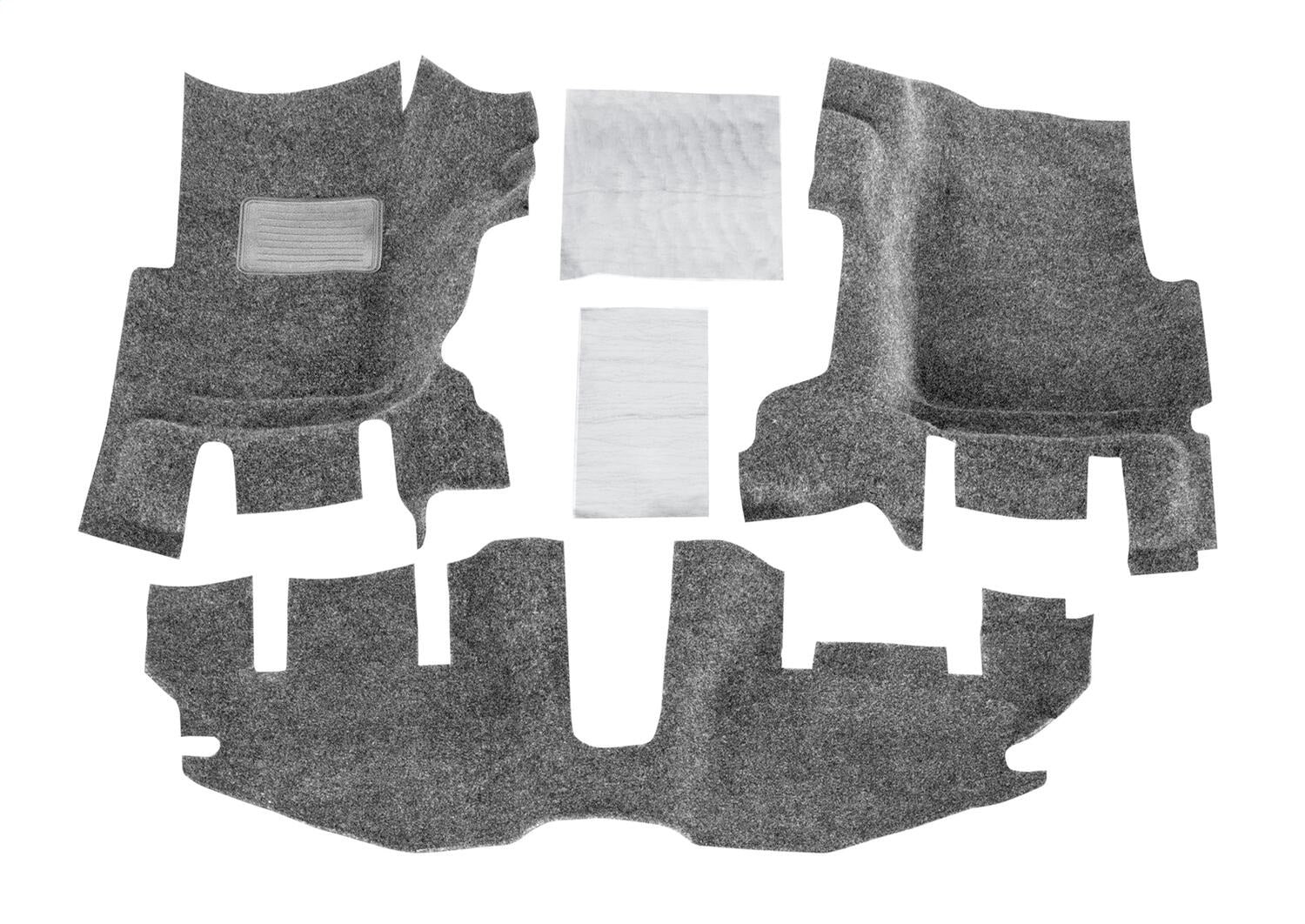 Jeep Bedrug 97-06 Jeep TJ/LJ Front 3 Piece Floor Kit (with Center Console)-Heat Shields - Apollo Off-Road