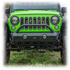 Front Bumper with Full Skid Plate for Jeep Wrangler JK, JL, and Gladiator JT