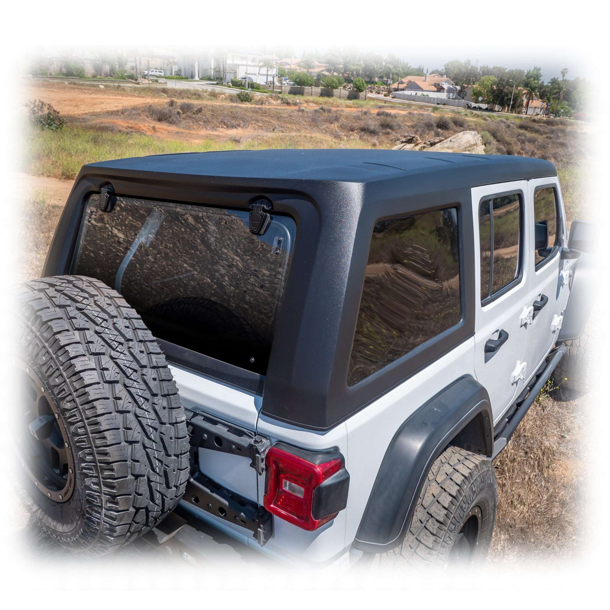 Fastback 1-Piece Hard Top for Jeep Wrangler JL 4-Door