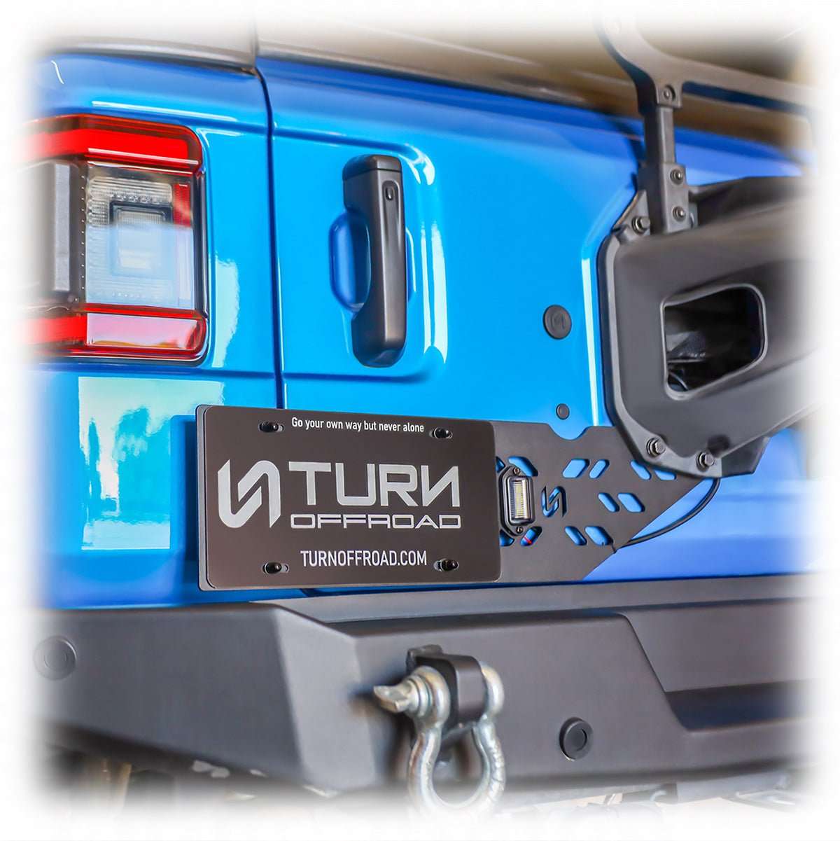 License Plate Relocation Kit for Jeep Wrangler JL