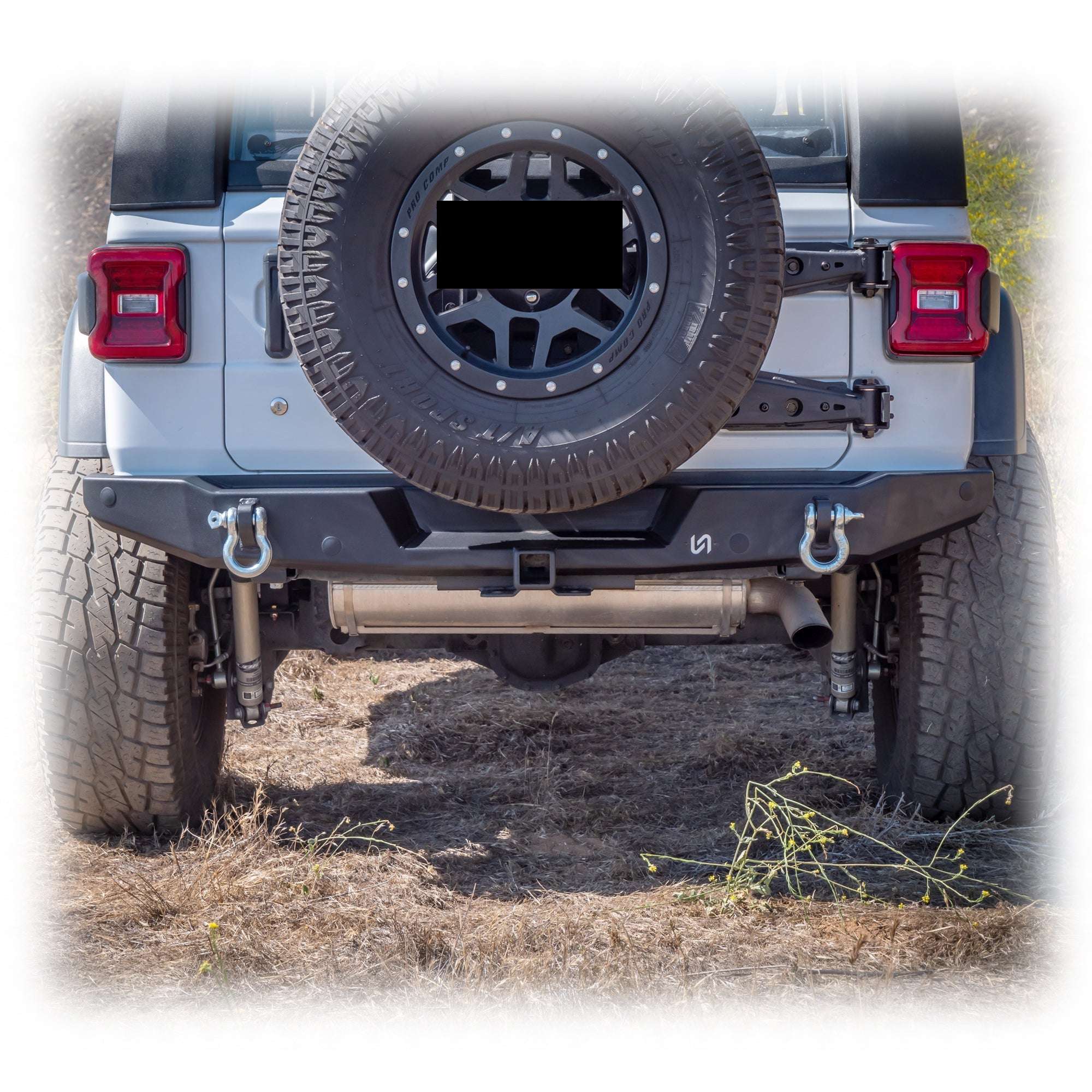 Rear Bumper with Hitch Receiver for Jeep Wrangler JL